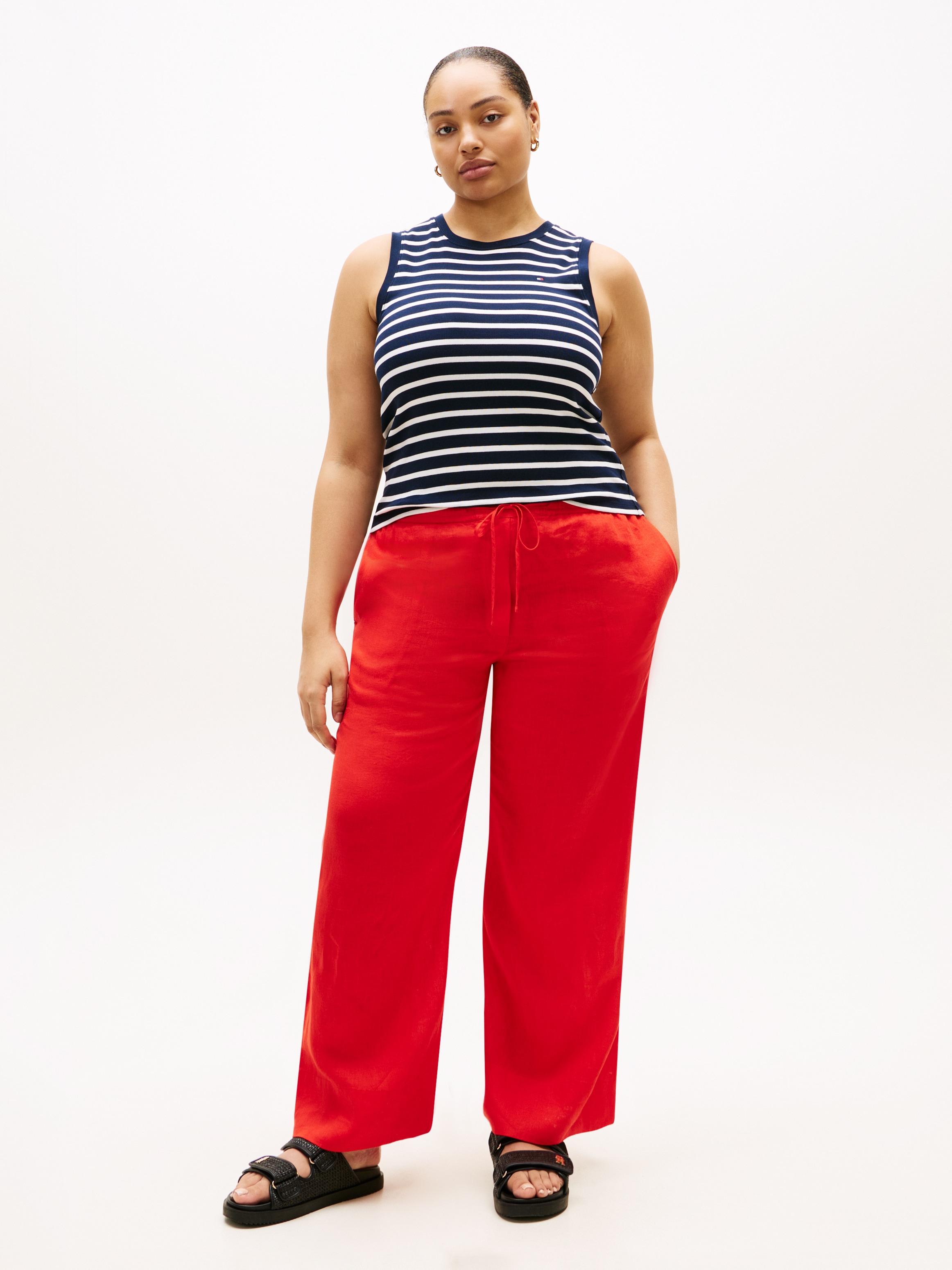 Tommy Hilfiger Curve T-Shirt »CRV SLIM CODY C-NK TANK« in großen Größen