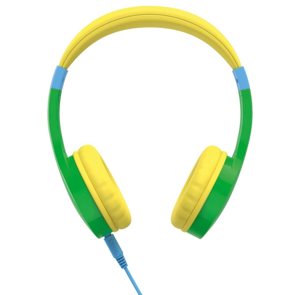 Hama Kinder-Kopfhörer »Kinderkopfhörer mit Kabel (85 dB Lautstärkebegrenzung, On-Ear)«, Sprachsteuerung