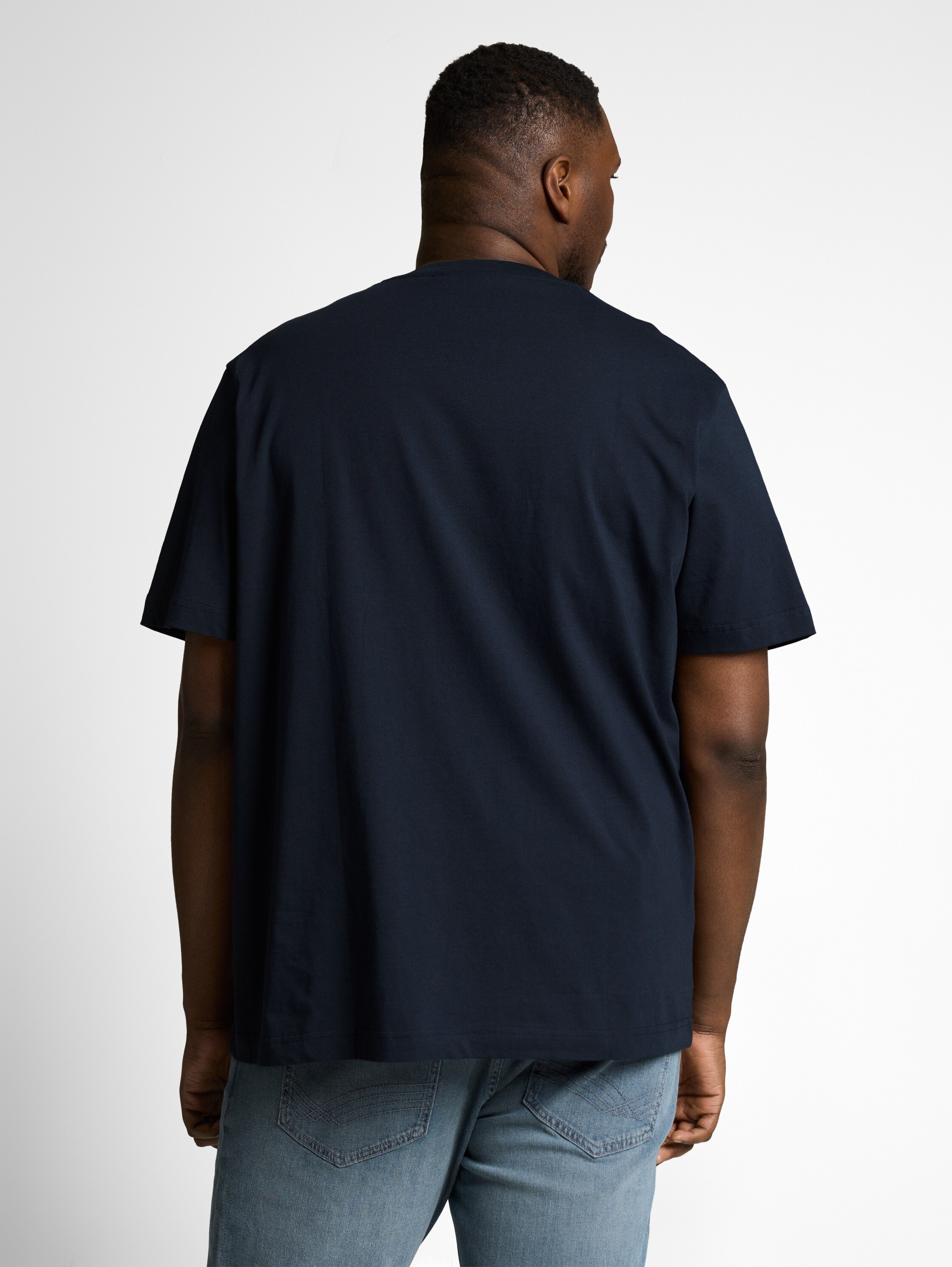 TOM TAILOR PLUS Kurzarmshirt mit Frontprint - Große Ggrößen