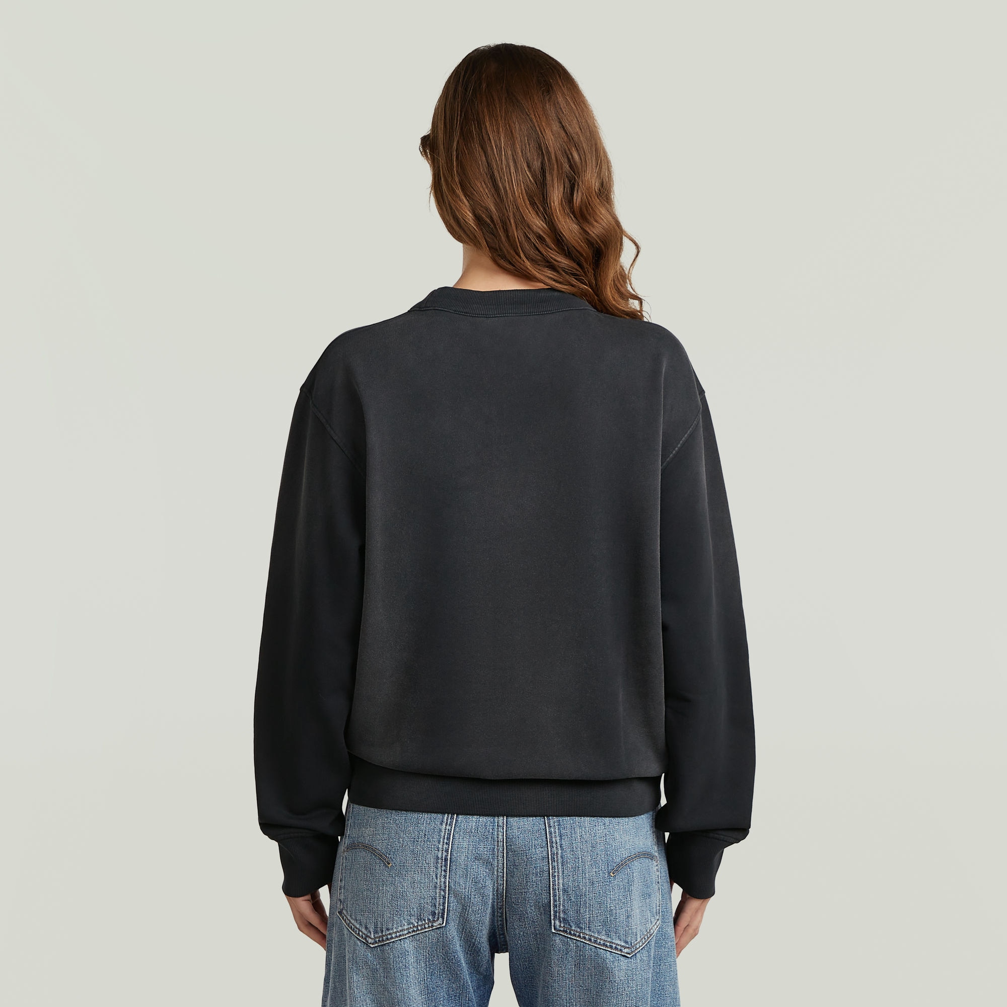 G-STAR Sweatshirt »Unit Relaxed wmn«, aus Baumwolle, Rundhalsform
