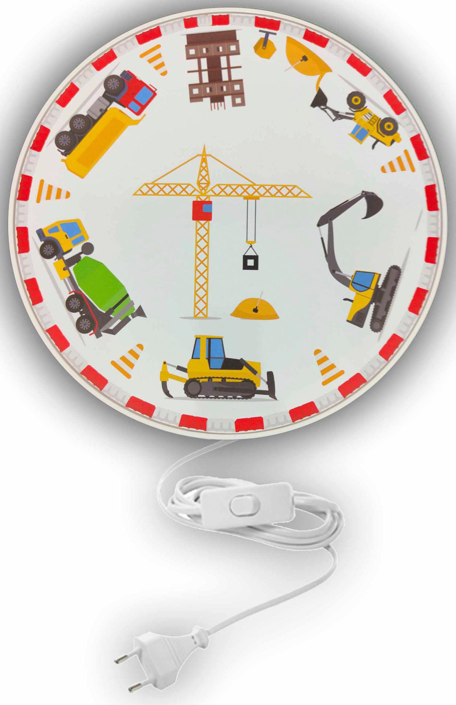 niermann Wandleuchte »Baustelle« E14 1 Stk. bruchsicheres Gehäuse