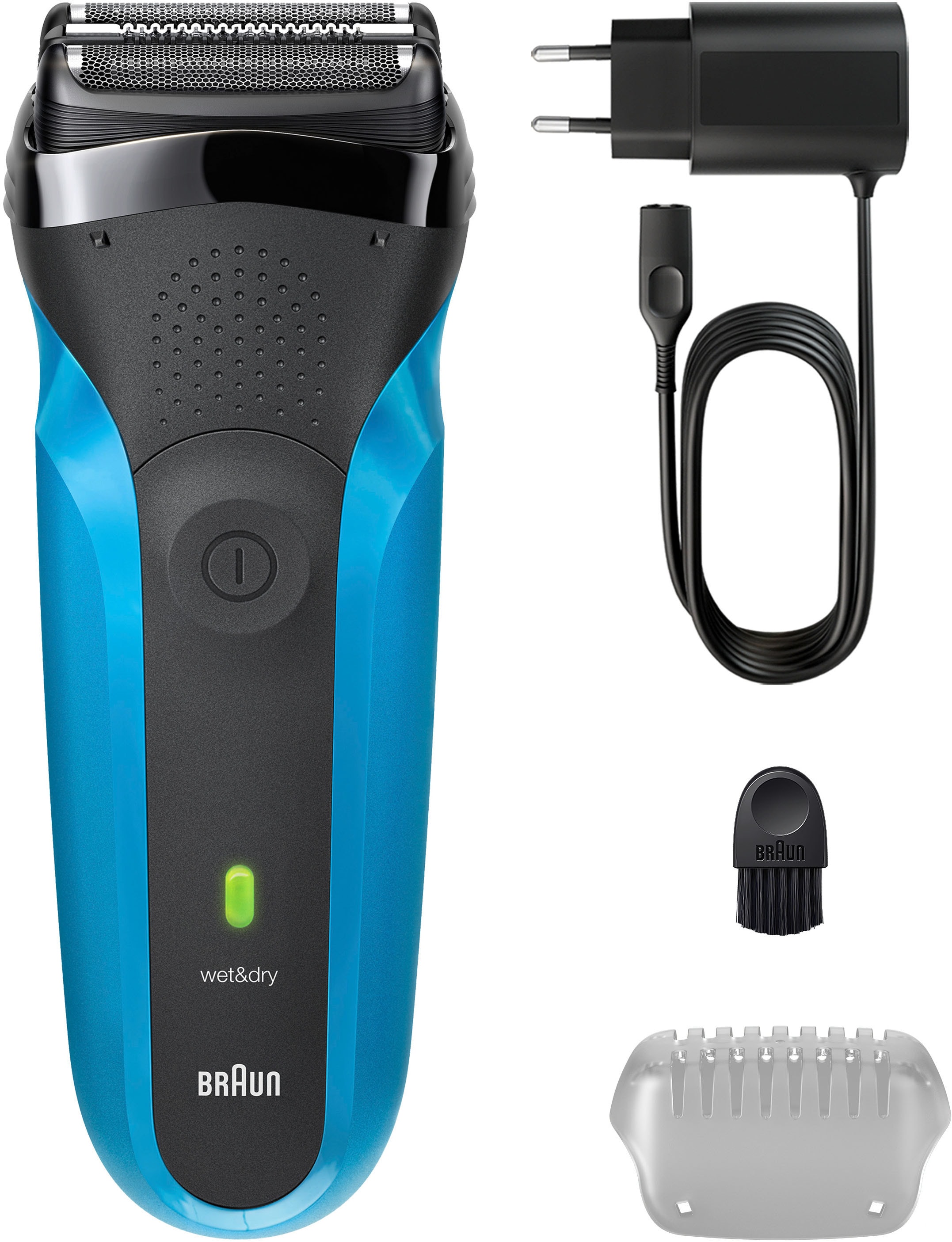 Braun Elektrorasierer »Series 3 310s«, 3 flexible Klingen