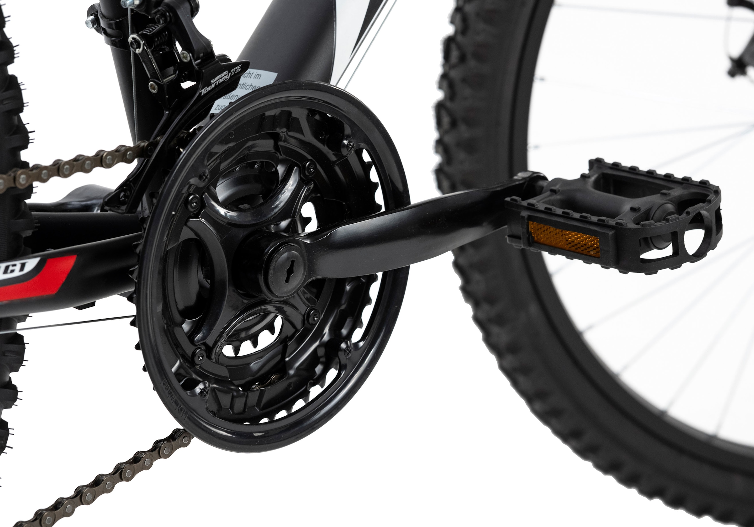 KS Cycling Mountainbike »Xtinct«, 21 Gang, Shimano, Tourney Schaltwerk, Kettenschaltung, für Herren, Kettenschaltung