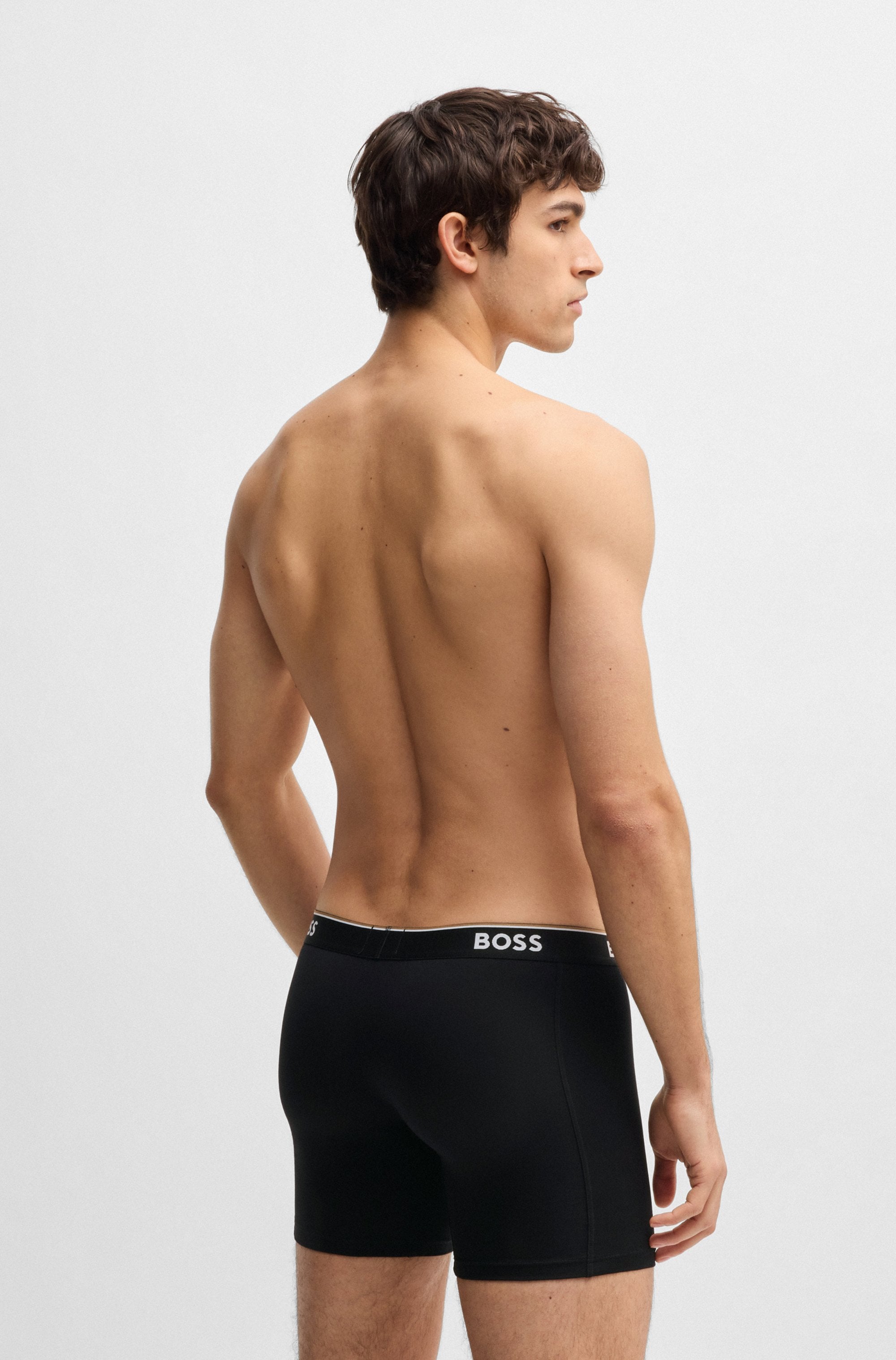 BOSS Boxershorts »BoxerBrLong 3P Power«