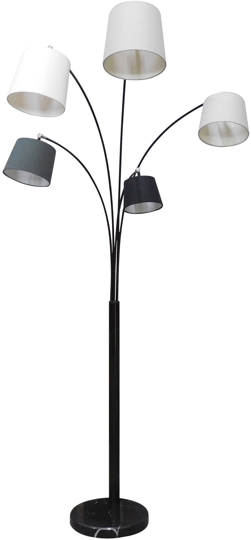 SalesFever Stehlampe »Maxim«, E14, Lampenschirme und Arme beweglich