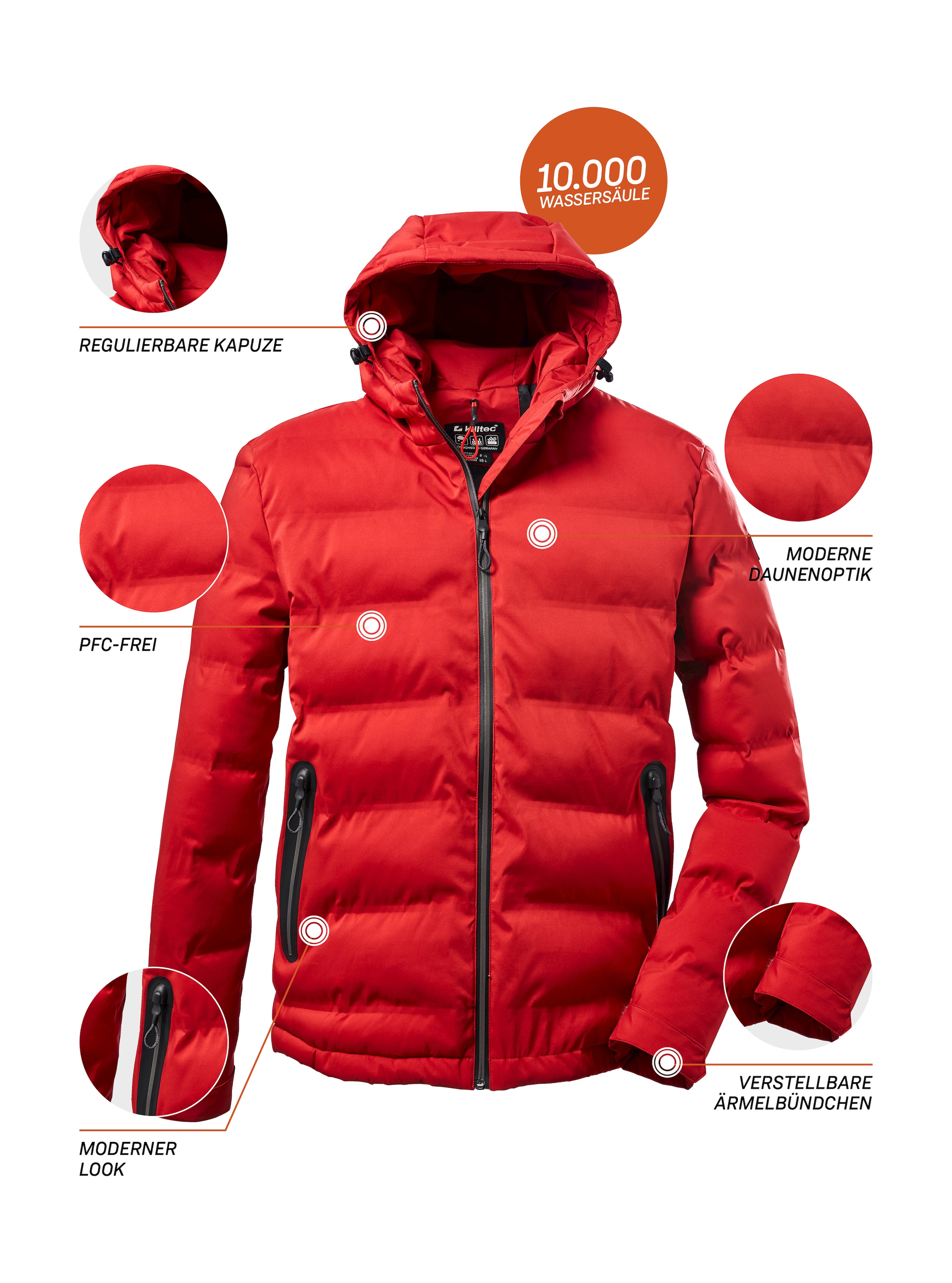 Killtec MN »KOW JCKT« OTTO 151 bei Steppjacke QLTD