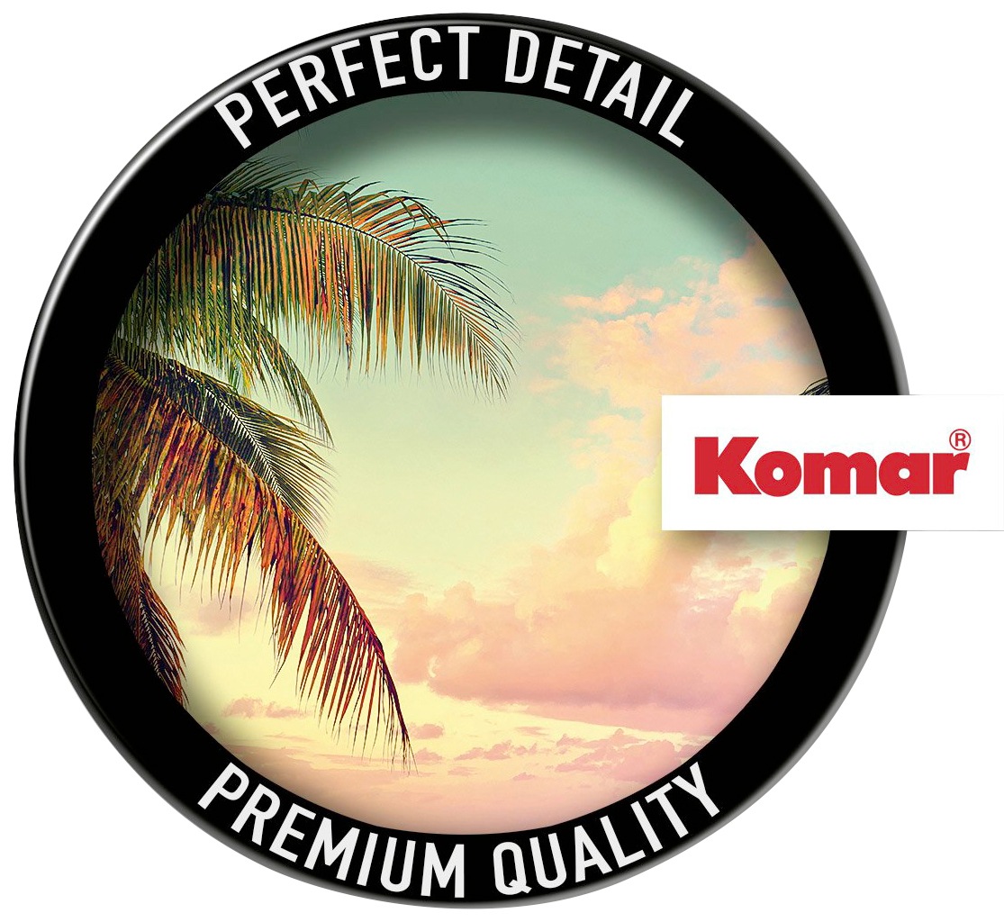 Komar Fototapete »Vlies selbstklebend - Getaway - Größe 125 x 125 cm«, bedruckt, Wohnzimmer, Schlafzimmer