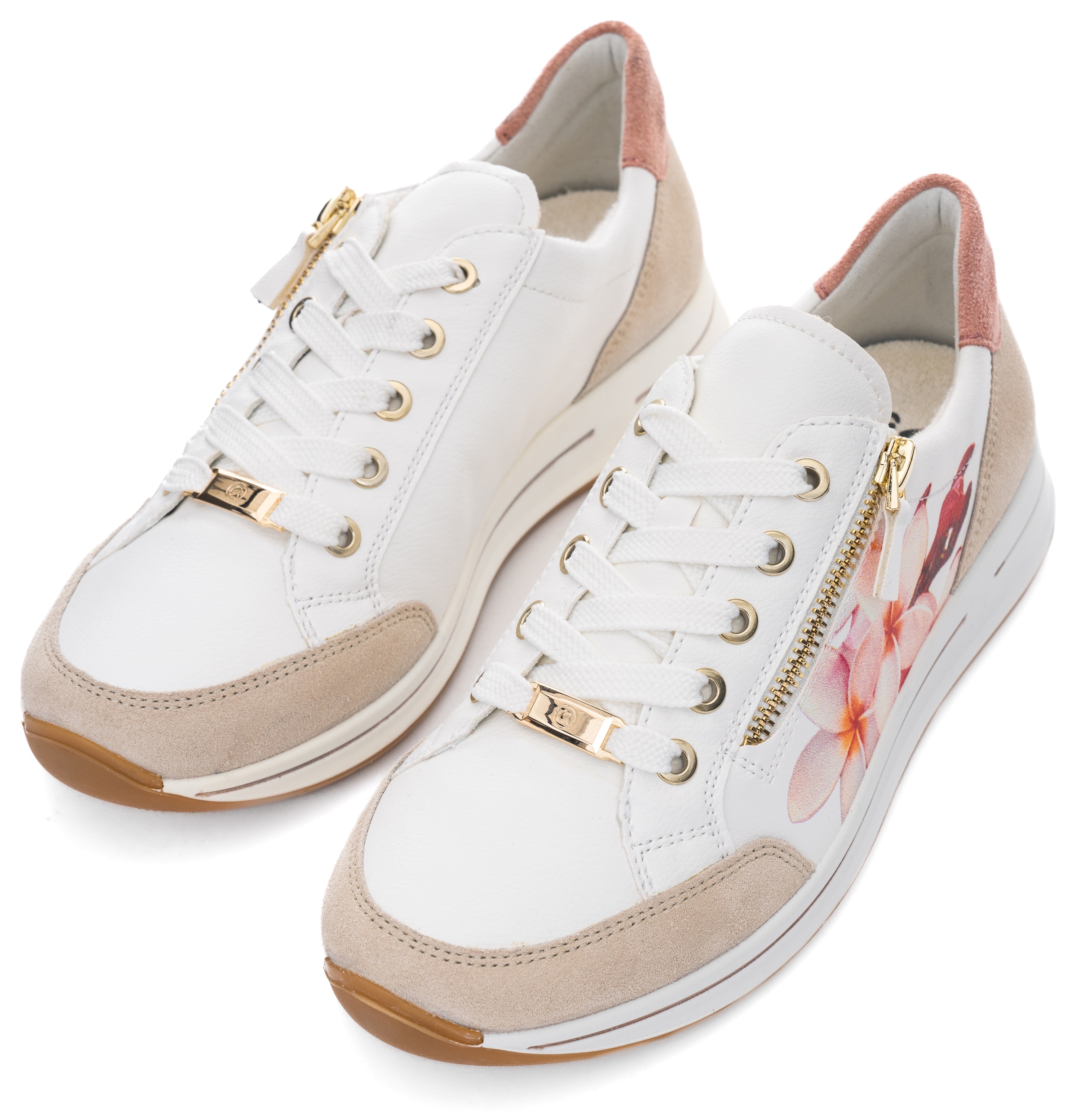 Ara Sneaker »OSAKA«, Keilsneaker, Schnürschuh in Komfortweite H (= sehr weit)