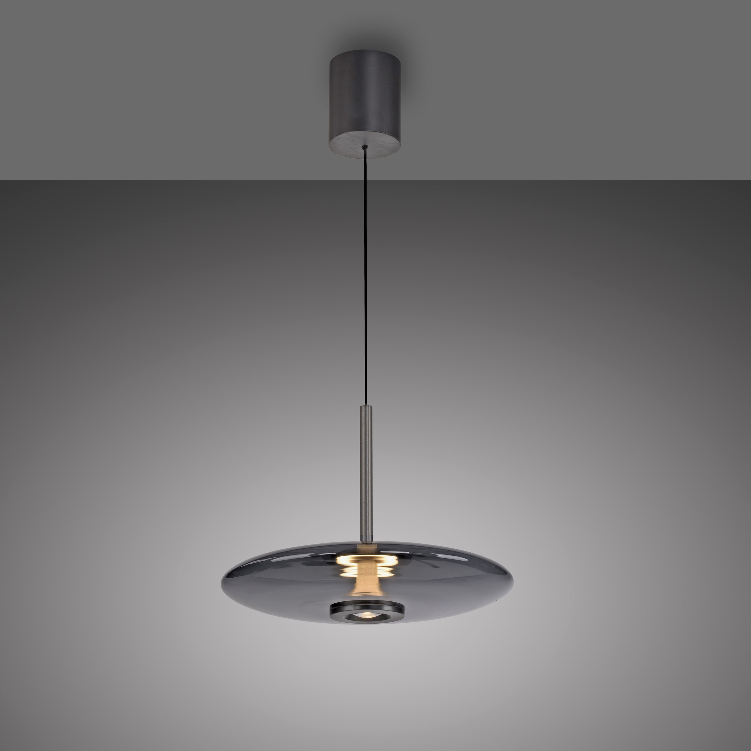 Neuhaus PURE LED Pendelleuchte »PURE E-Vitrum« LED-Board 1 Stk. warmweiß - kaltweiß e-LIFT®-Funktion, CCT, dimmbar über Fernbedíenung