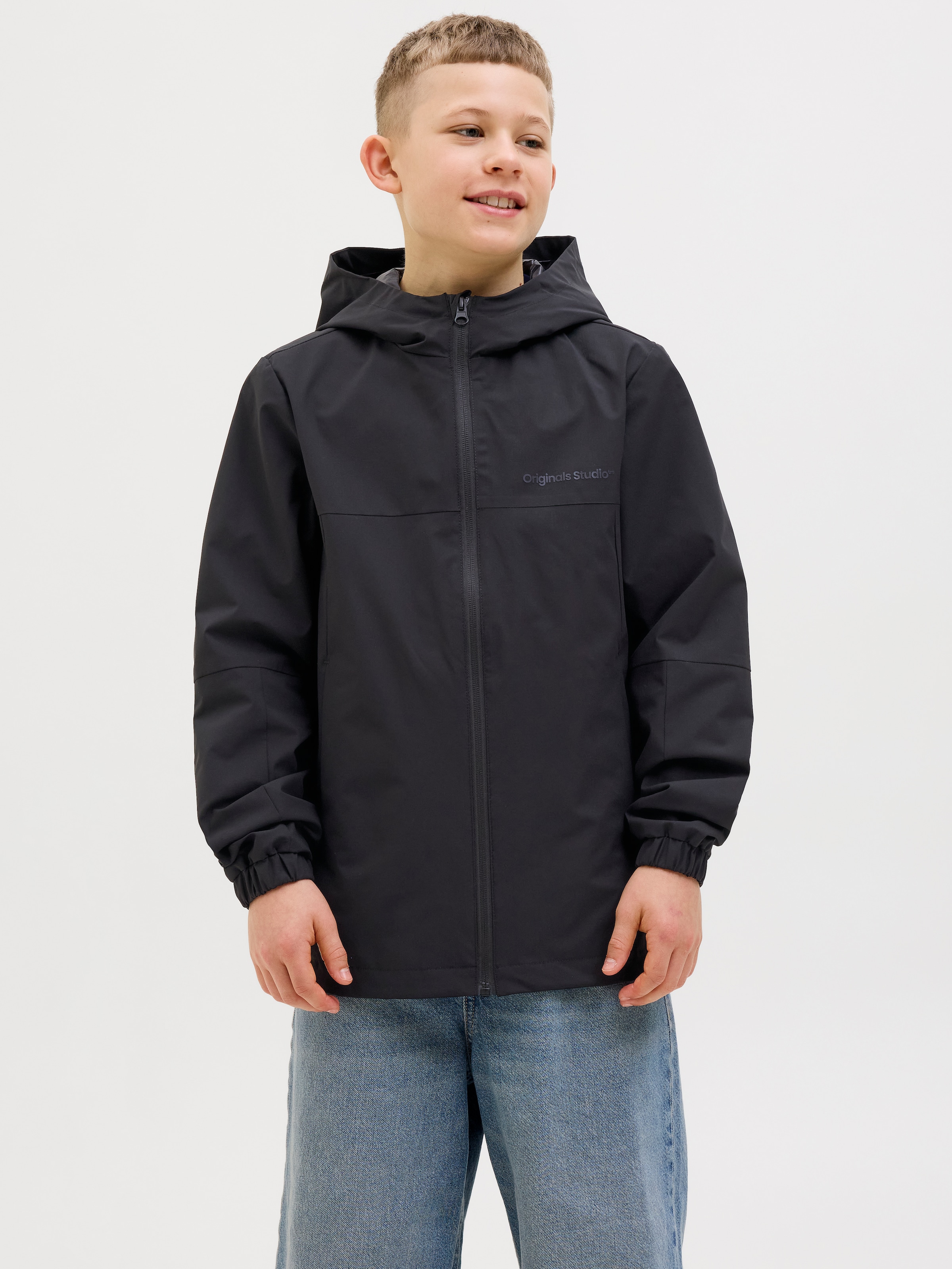 Jack & Jones Junior Outdoorjacke »JORVESTERBRO HOOD JACKET SN JNR«, mit Kapuze