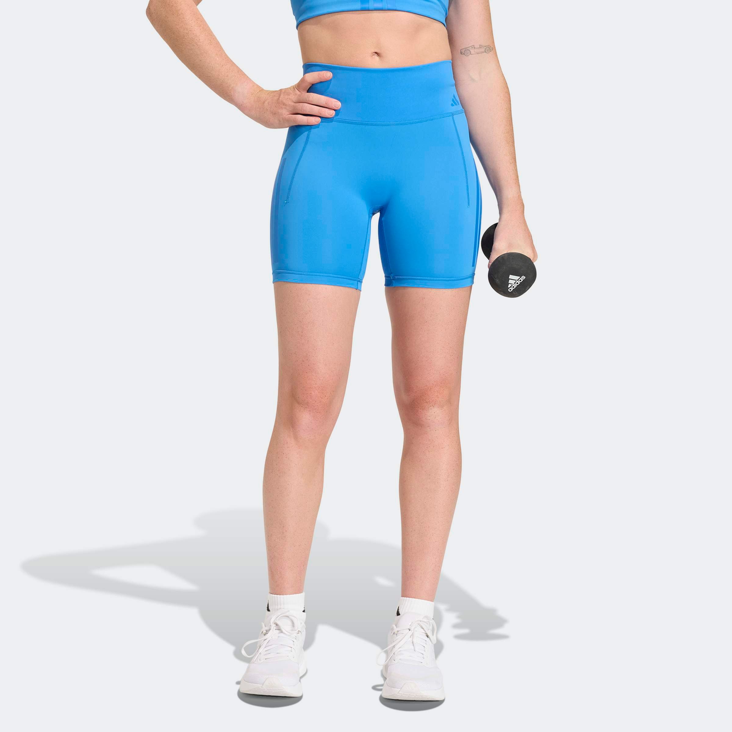 adidas Performance Shorts »OPTIME WORKOUT 3-STREIFEN KURZE LEGGINGS«
