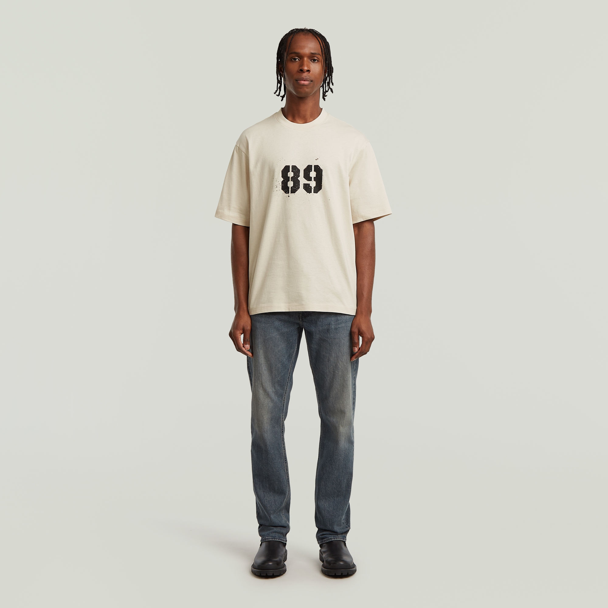 G-STAR Straight-Jeans »Mosa Straight«, mit hellen Nähten