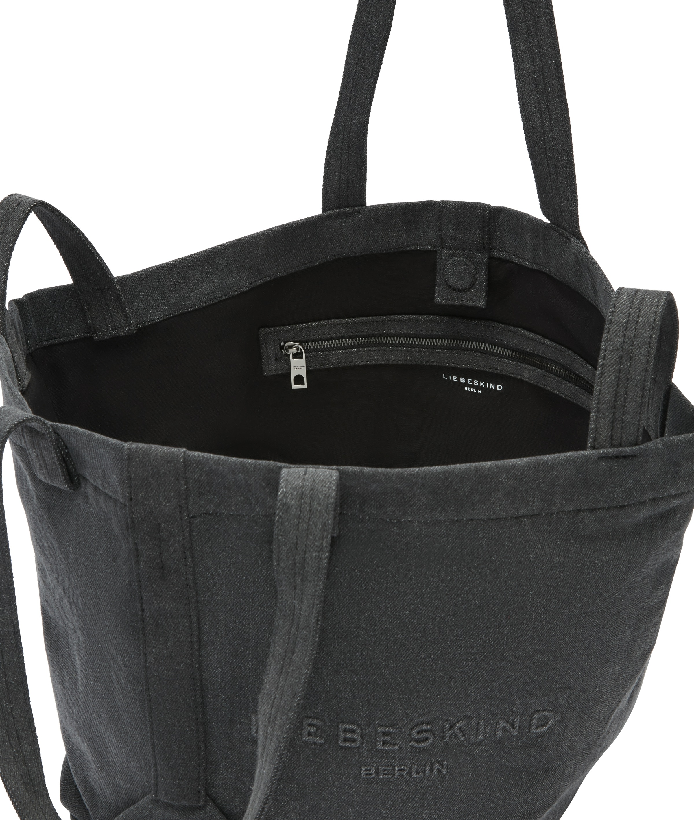 Liebeskind Berlin Shopper »Shopper ELVIRA DENIM«, Henkeltasche, Schultertasche, Handtasche Damen