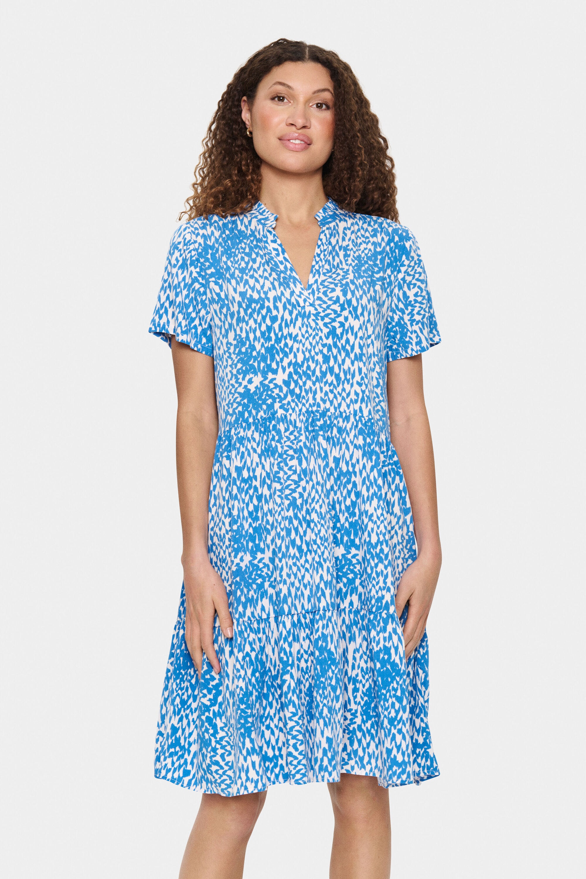 Saint Tropez Midikleid »Damen Kleid EdaSZ«