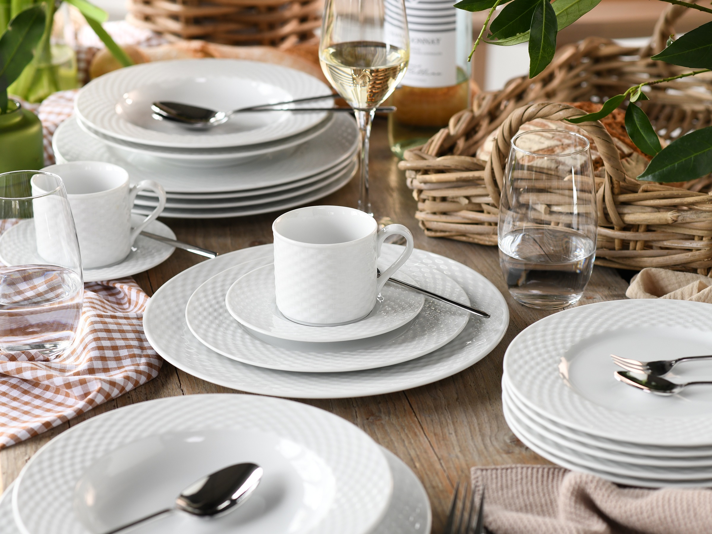 CreaTable Kombiservice »Polo, Service 30-tlg.« Daily Use, Zeitlos