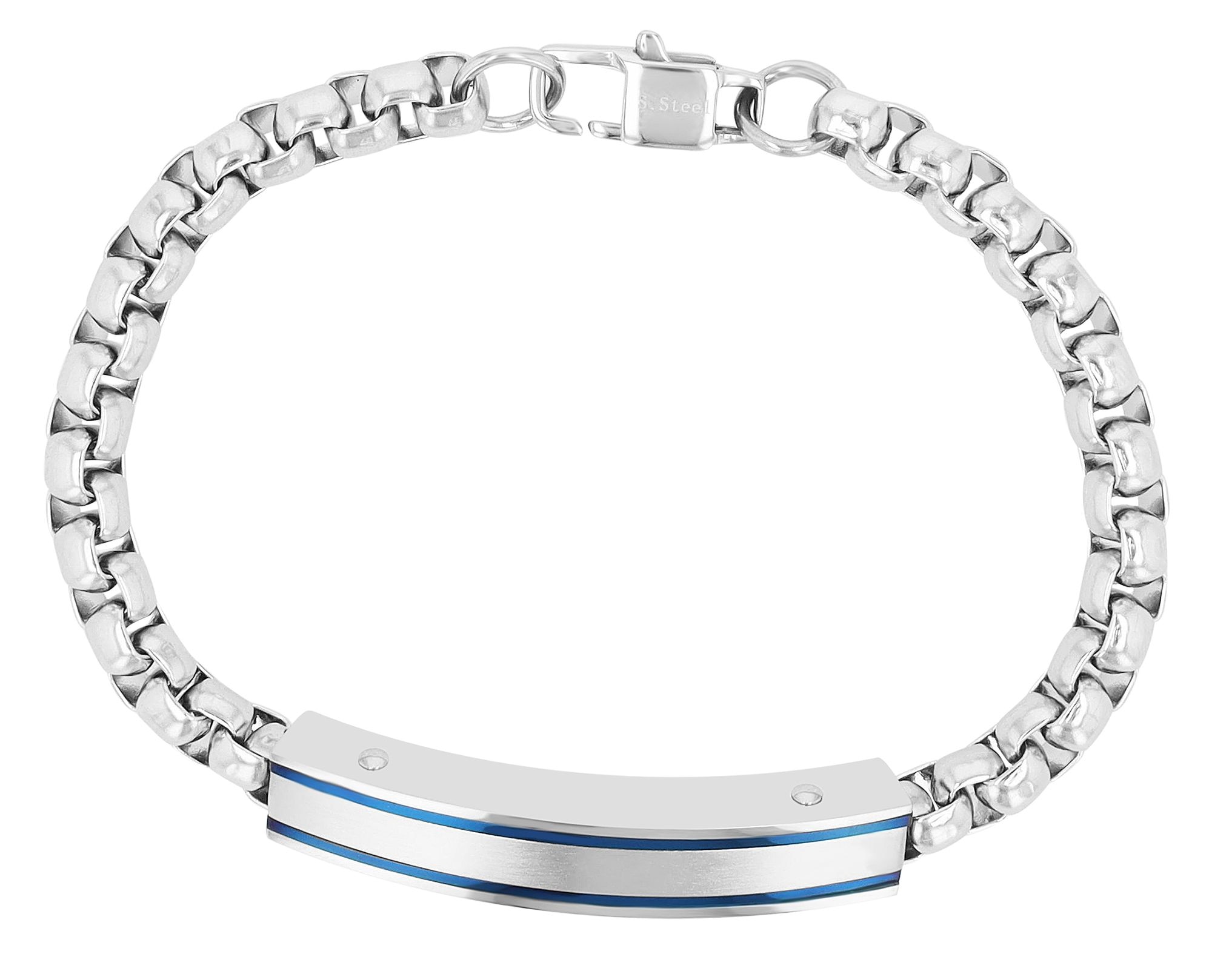 Adelia´s Armband »Herren Armband aus Edelstahl 20,5 cm«