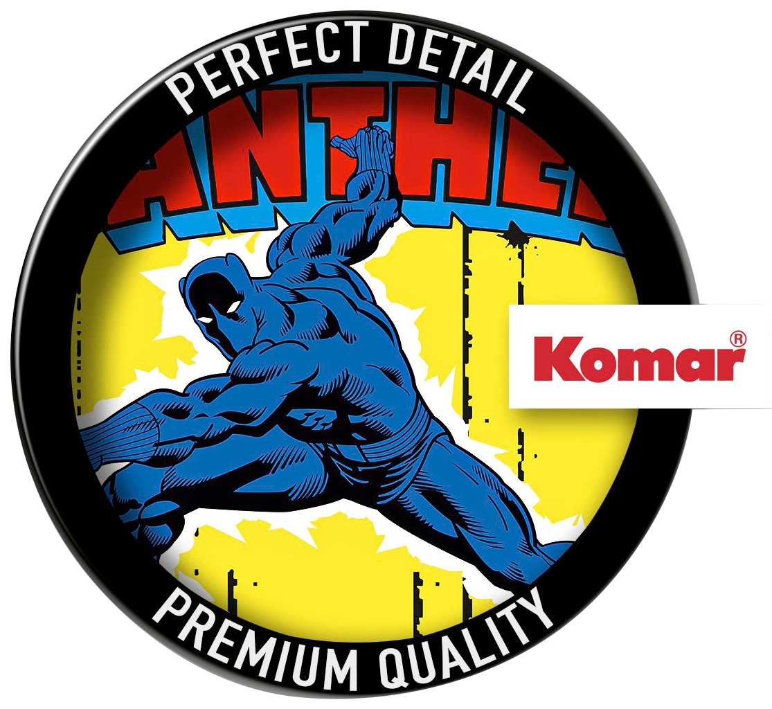 Komar Wandtattoo »Black Panther Comic Classic - Größe 50 x 70 cm«, (1 St.), selbstklebend, Wandsticker, Kinderzimmer
