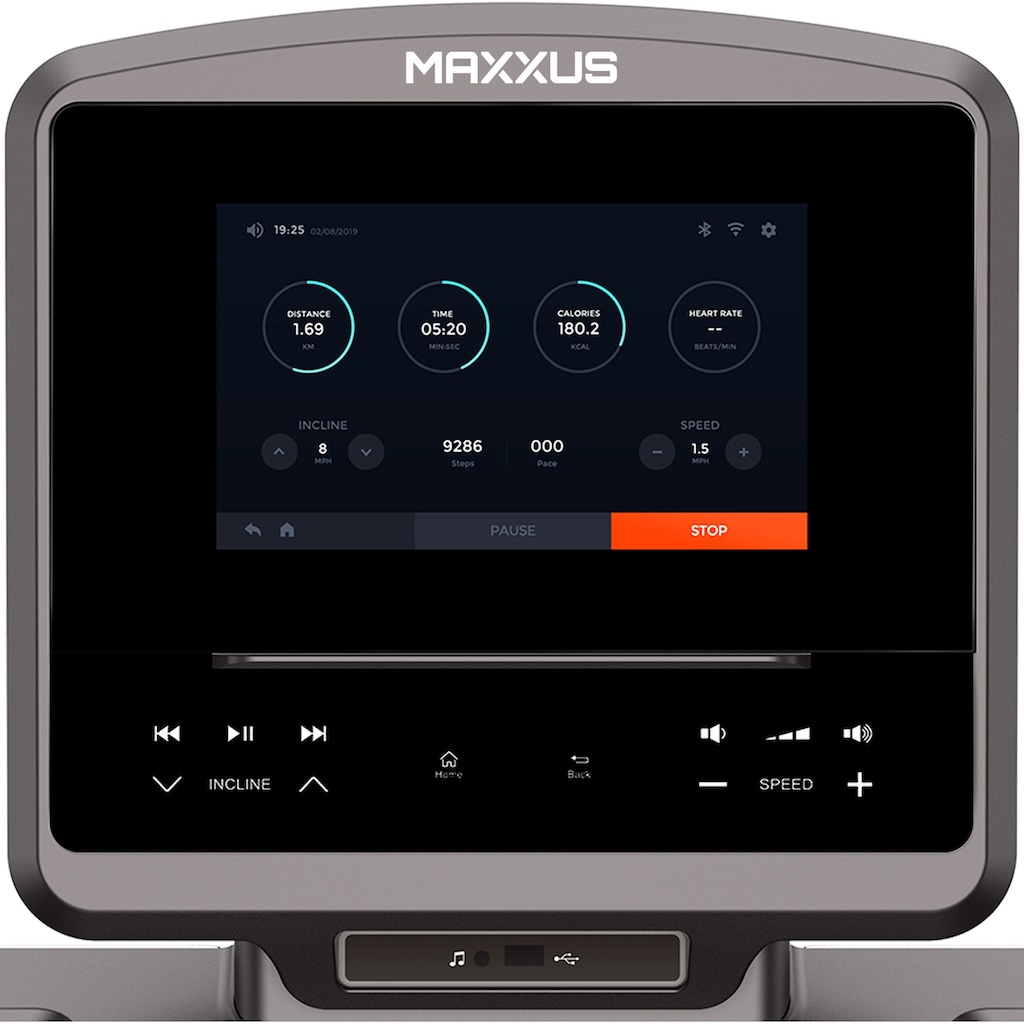 MAXXUS Laufband »RunMaxx 7.4 T«, 3 virtuelle Laufstrecken