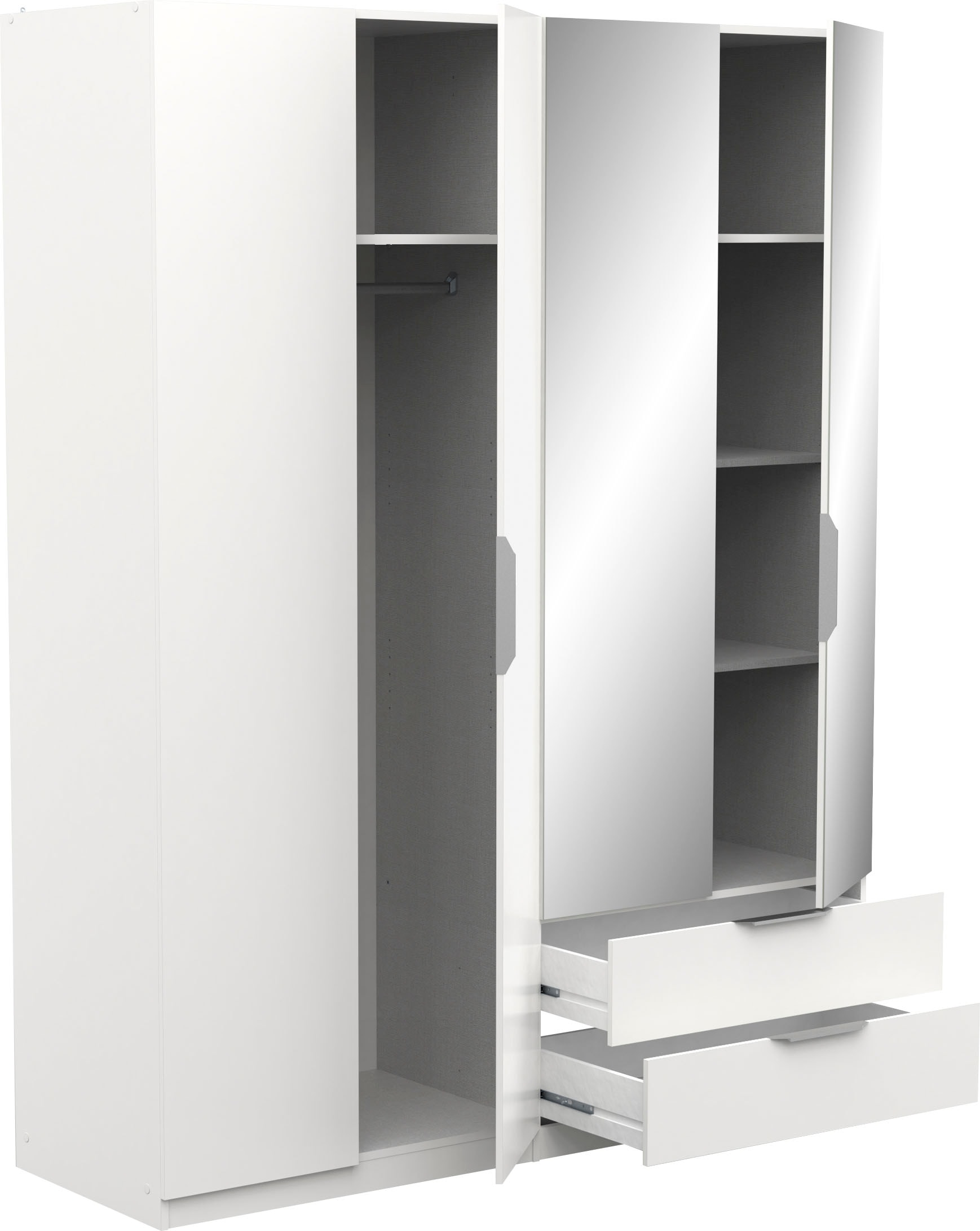 Demeyere GROUP Kleiderschrank »Ghost«, Breite ca. 120cm, Höhe ca. 200cm