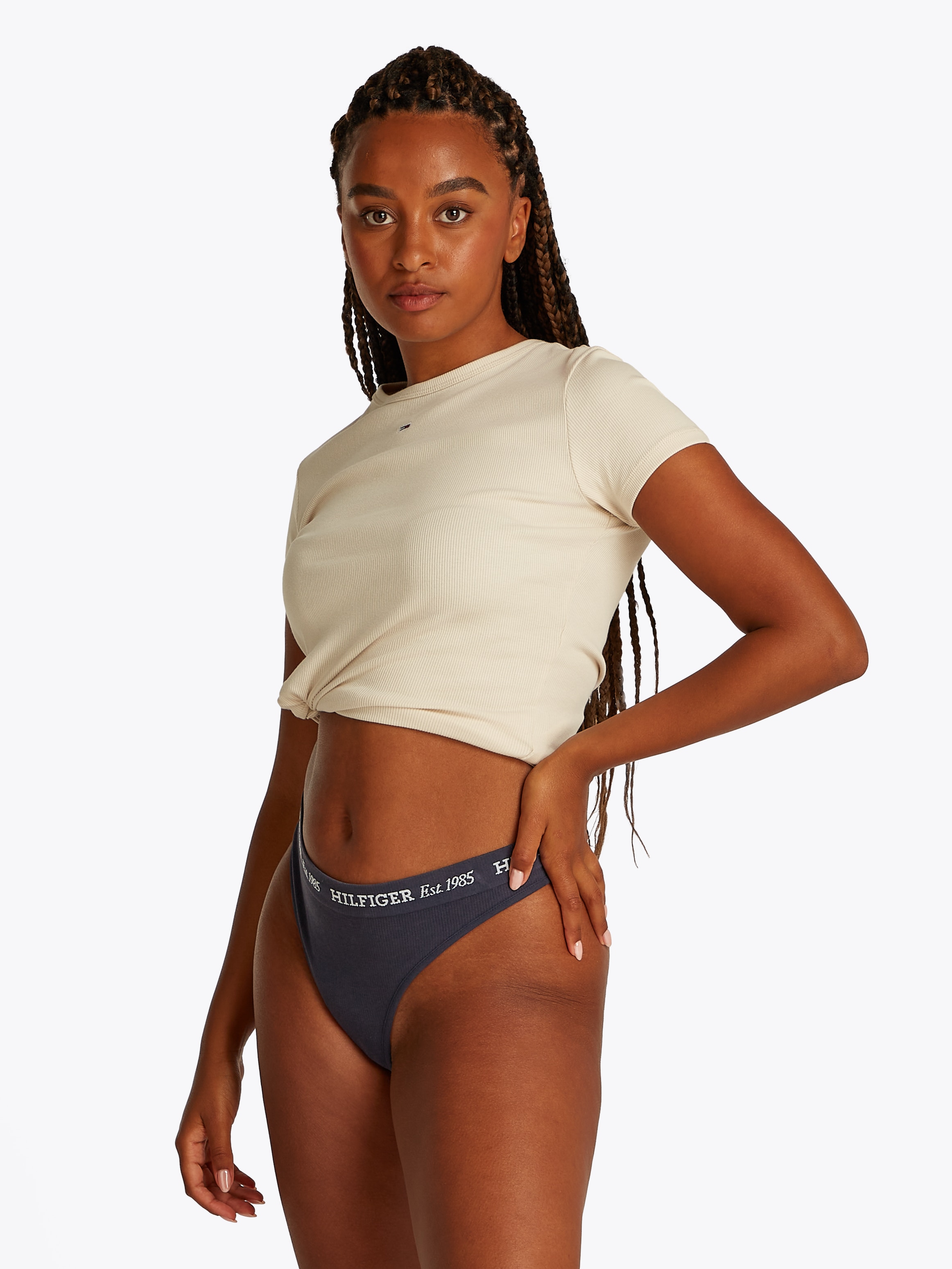 Tommy Hilfiger Underwear Tanga »THONG«, mit Logoschriftzug