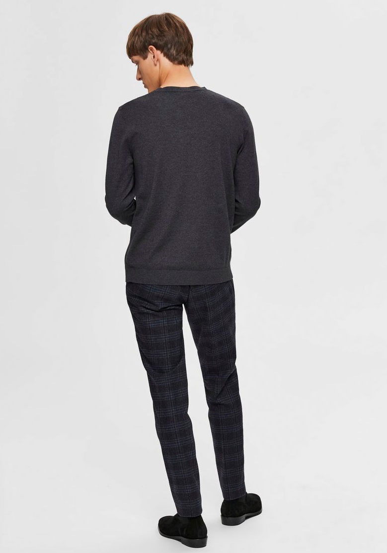 SELECTED HOMME Strickpullover »SLHBERG CREW NECK NOOS«