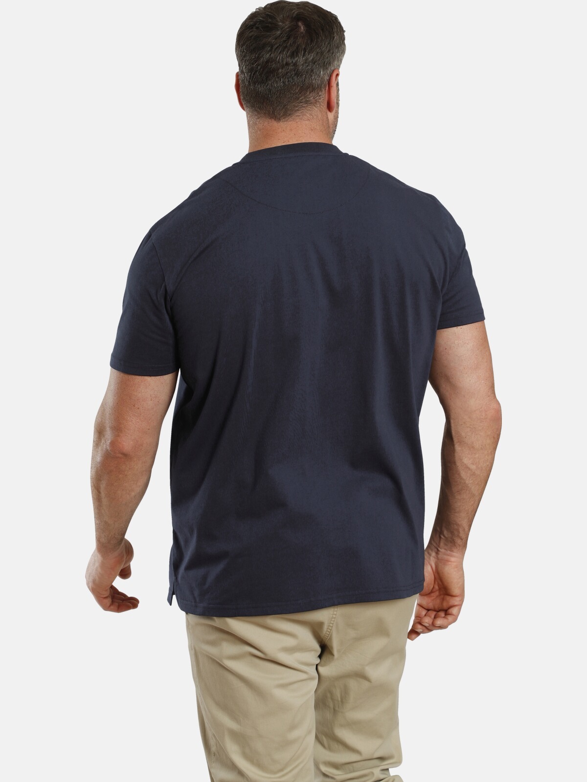 Charles Colby Rundhalsshirt »Doppelpack T-Shirt EARL BOON« 2 Stk. leger und schlicht (2er-Pack)