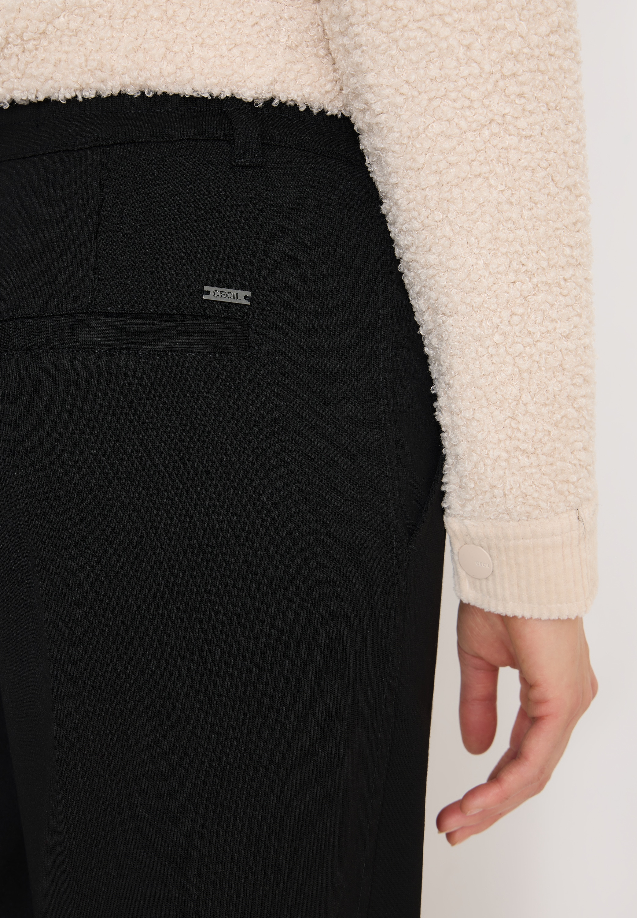 Cecil Jerseyhose »Style NEELE«  mit Gummizug und Kordel