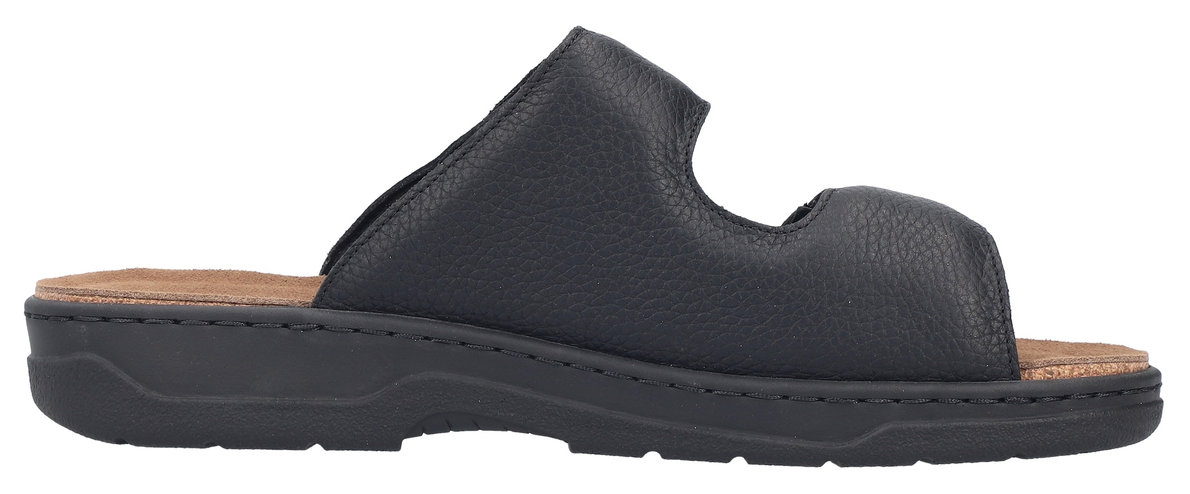 Rieker Pantolette  Sommerschuh, Hausschuh mit Klettverschlüsse