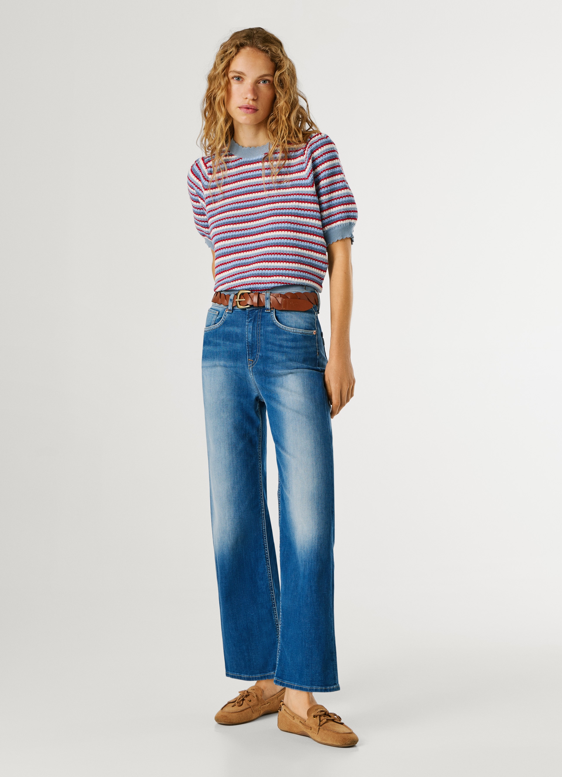 Pepe Jeans Straight-Jeans »UHW – Ultra High Waist« mit hohem Bund