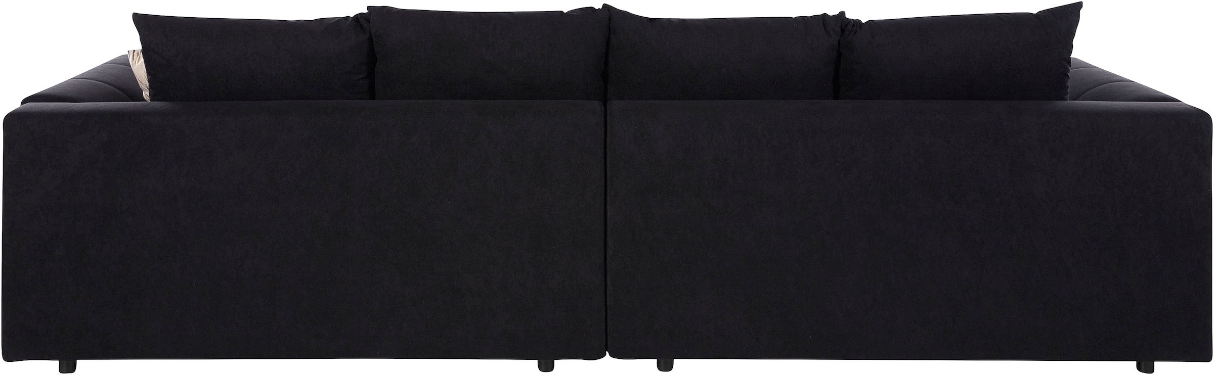 INOSIGN Big-Sofa »Rom«, Steppung im Sitzbereich, Federkern-Polsterung