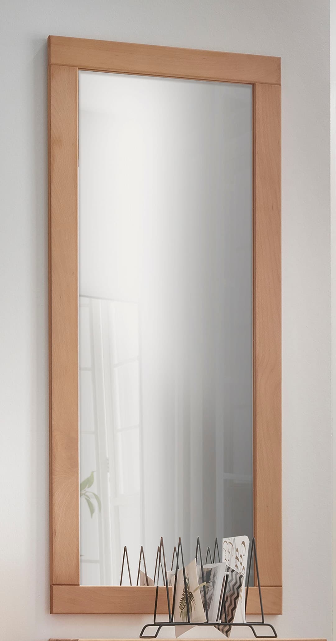 50 Home cm Online Massivholz, Breite OTTO affaire »Dura«, Shop aus FSC-zertifiziertem Wandspiegel im