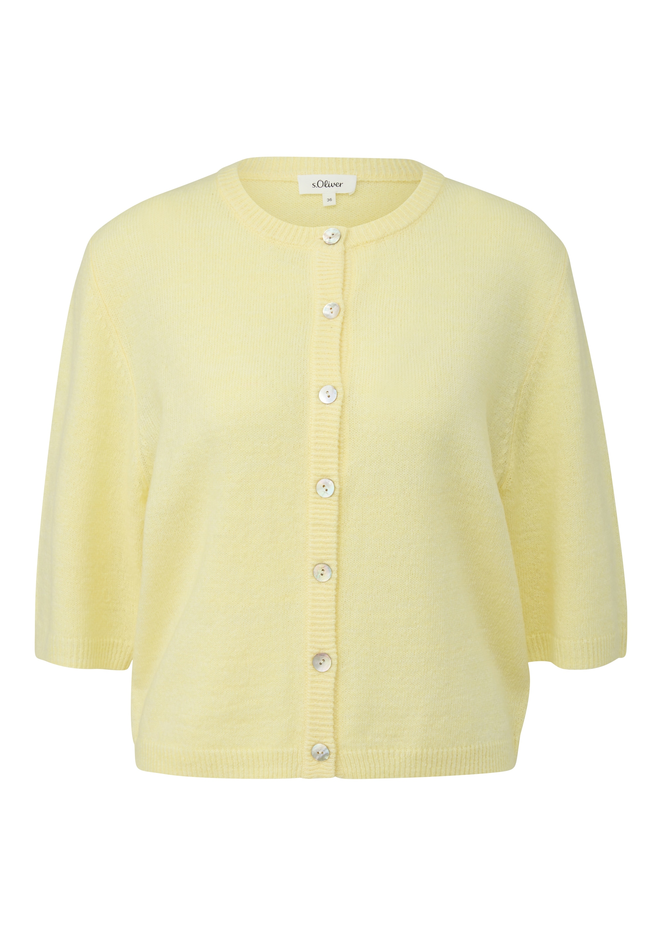 s.Oliver Strickjacke mit Alpaka Anteil