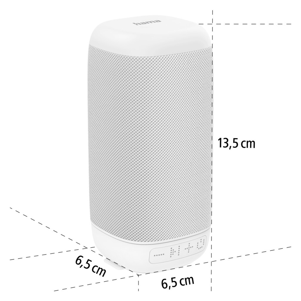 Hama Bluetooth-Lautsprecher »Lautsprecher Tube 2.0, Freisprecheinrichtung, 3W, schnelles Aufladen«