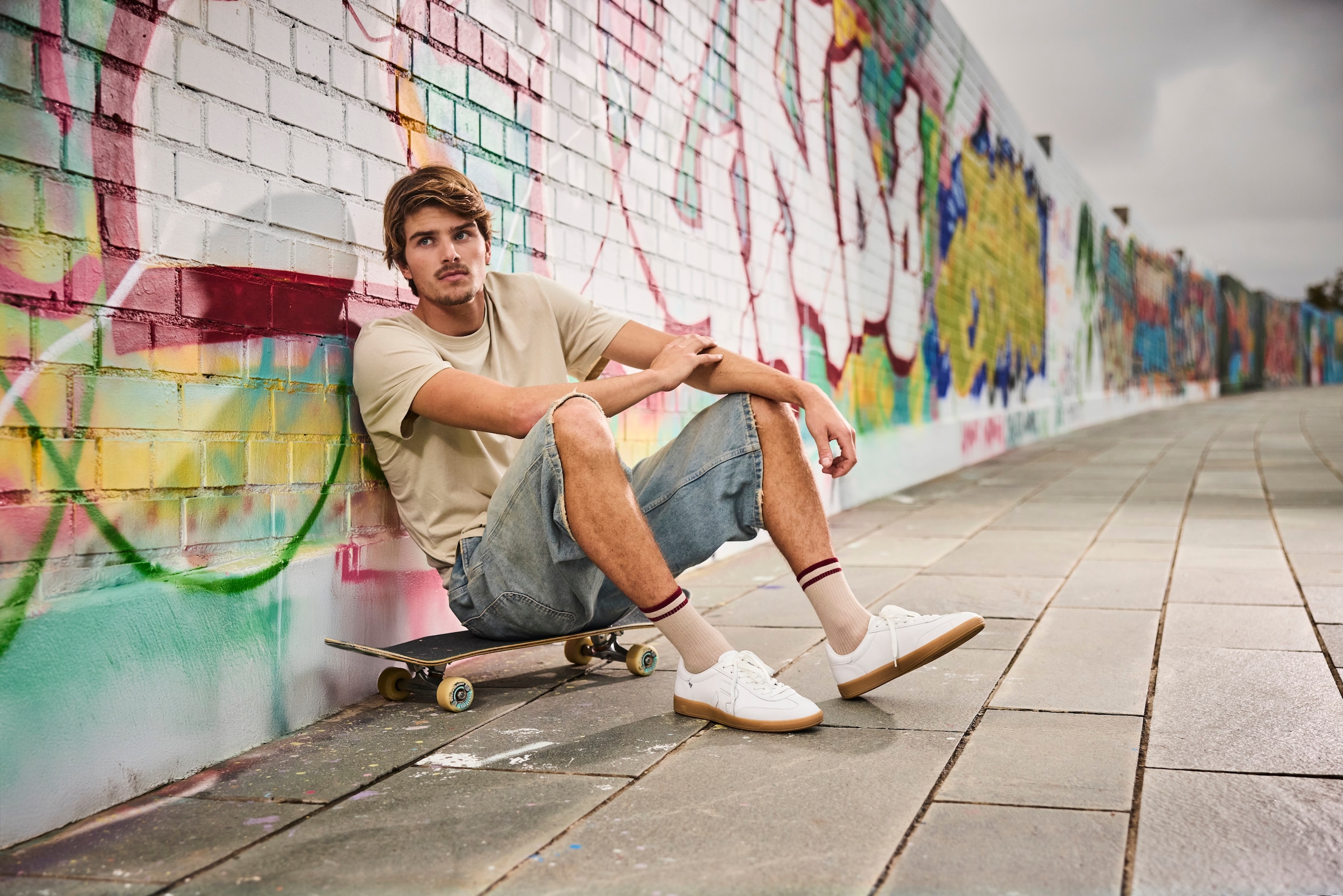 RIEKER Sport Sneaker »San Diego Swing2GO«, Retro-Sneaker aus der neuen Christoph Kramer Kollektion