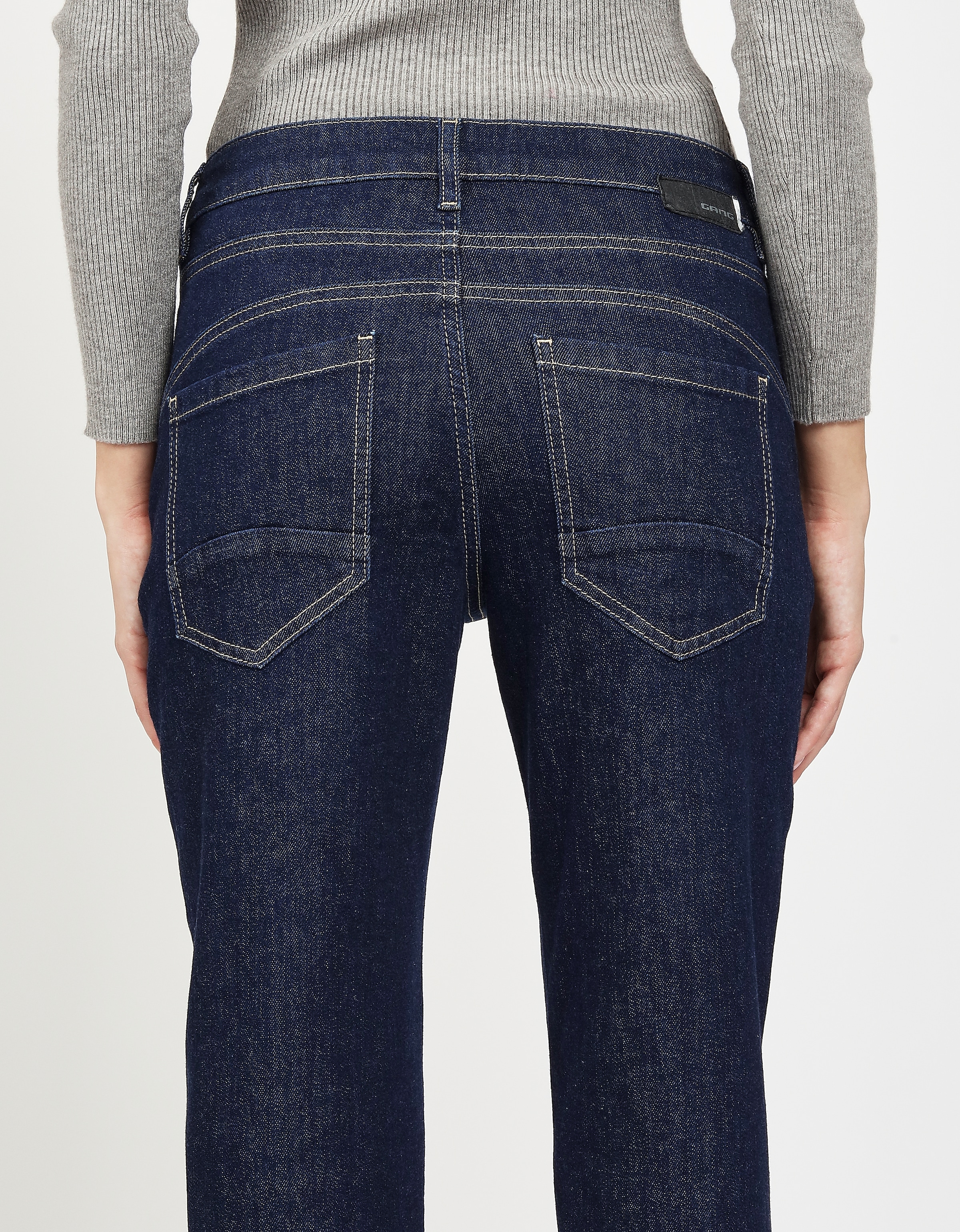 GANG 5-Pocket-Jeans »94JOLINE BOYFRIEND«, in cropped Länge