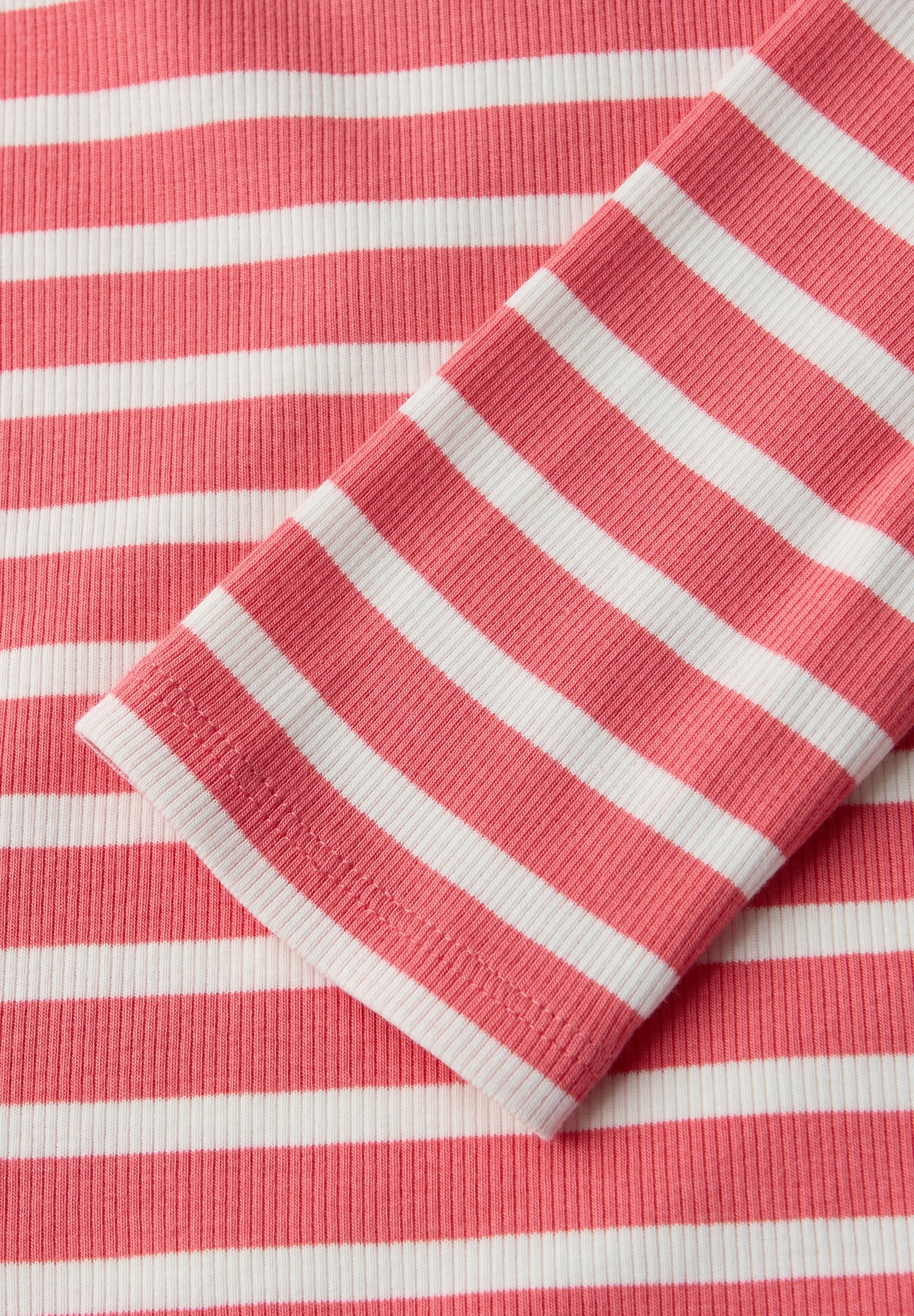 STREET ONE Langarmshirt in Streifen-Optik und mit Turtleneck