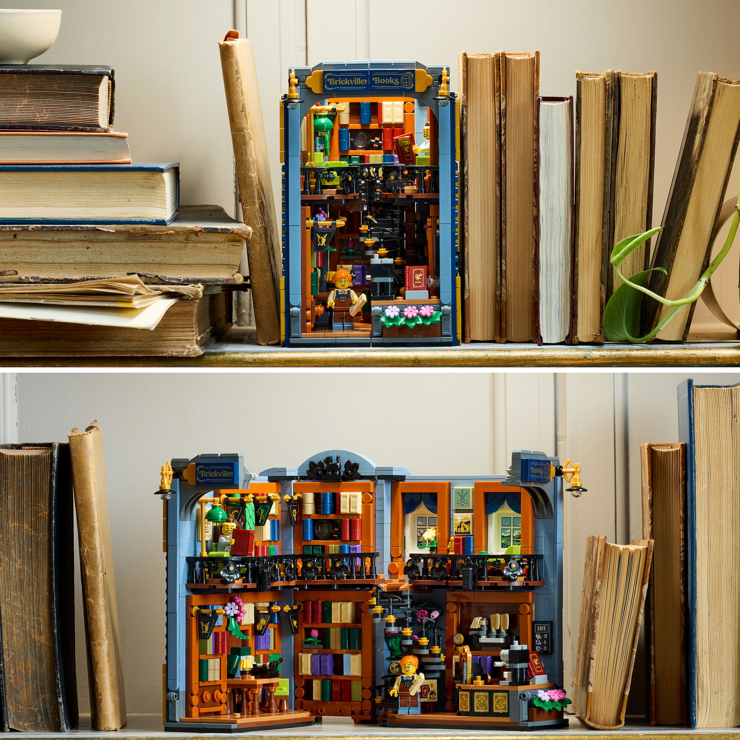 LEGO® Konstruktionsspielsteine »Buchladen: Buchstütze (11379), LEGO Icons« Made in Europe