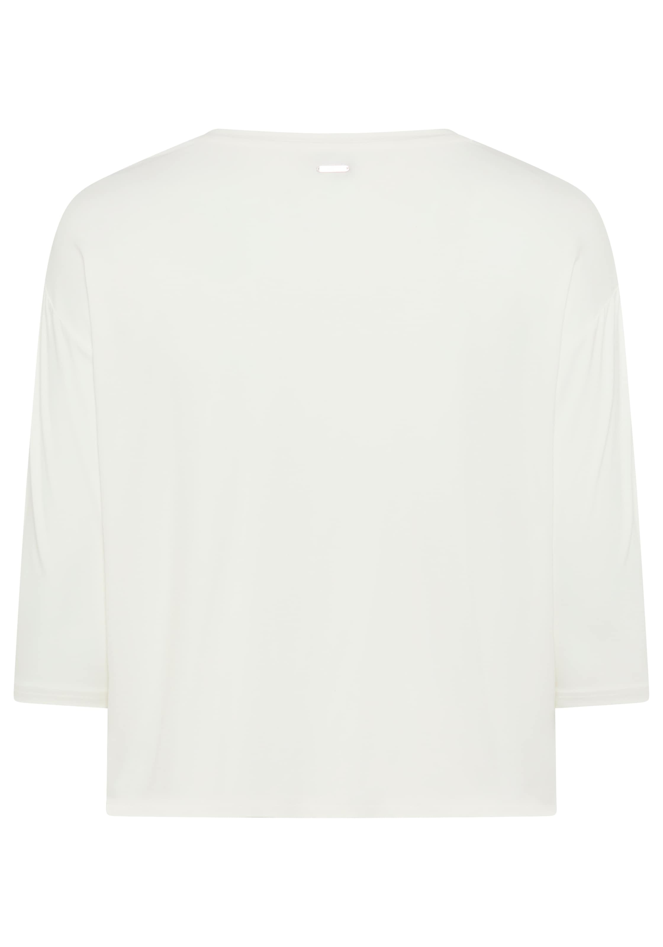 Laura Scott CURVE 3/4-Arm-Shirt, mit V-Ausschnitt und lockerer Passform – GROSSE GRÖSSEN
