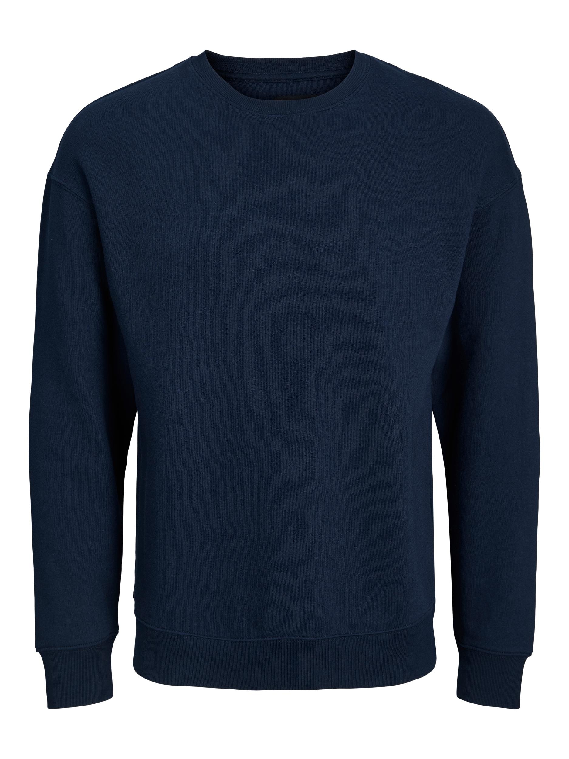 Jack & Jones PlusSize Sweatshirt »JJEBRADLEY SWEAT CREW NOOS PLS«, mit Rippbündchen