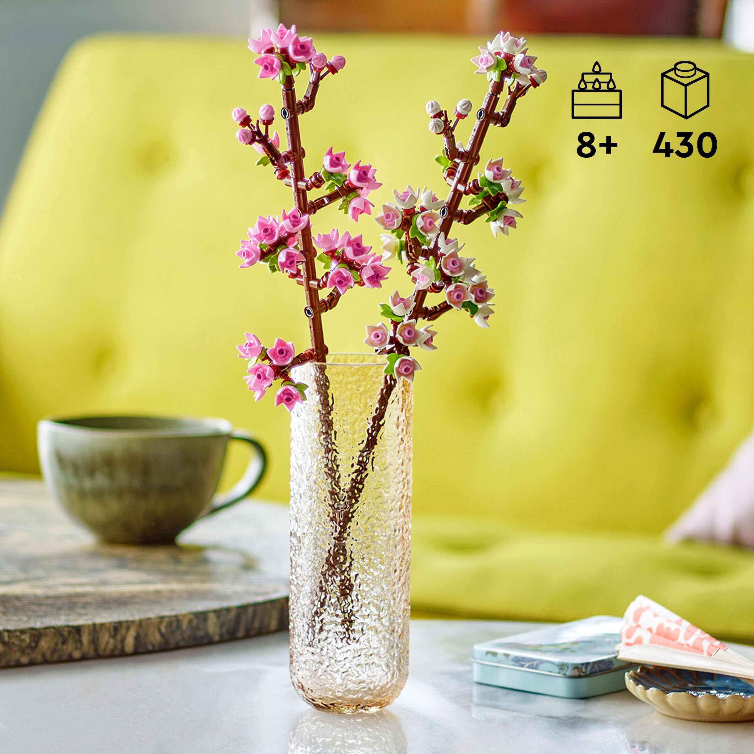 LEGO® Konstruktionsspielsteine »Kirschblüten (40725), Lego Botanicals« Made in Europe