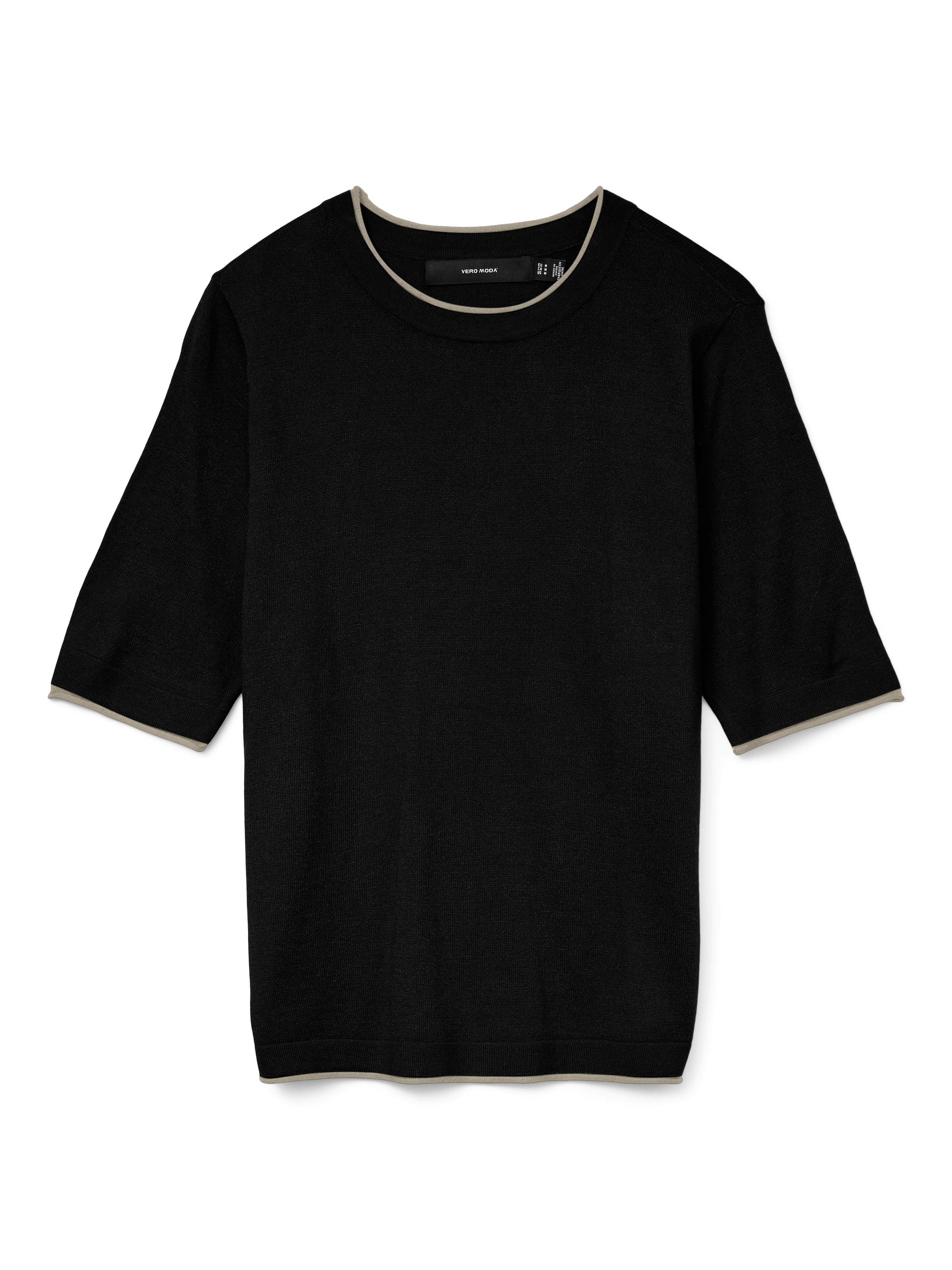 Vero Moda Kurzarmpullover »VMBREEZE SS O-NECK PULLOVER BOO«