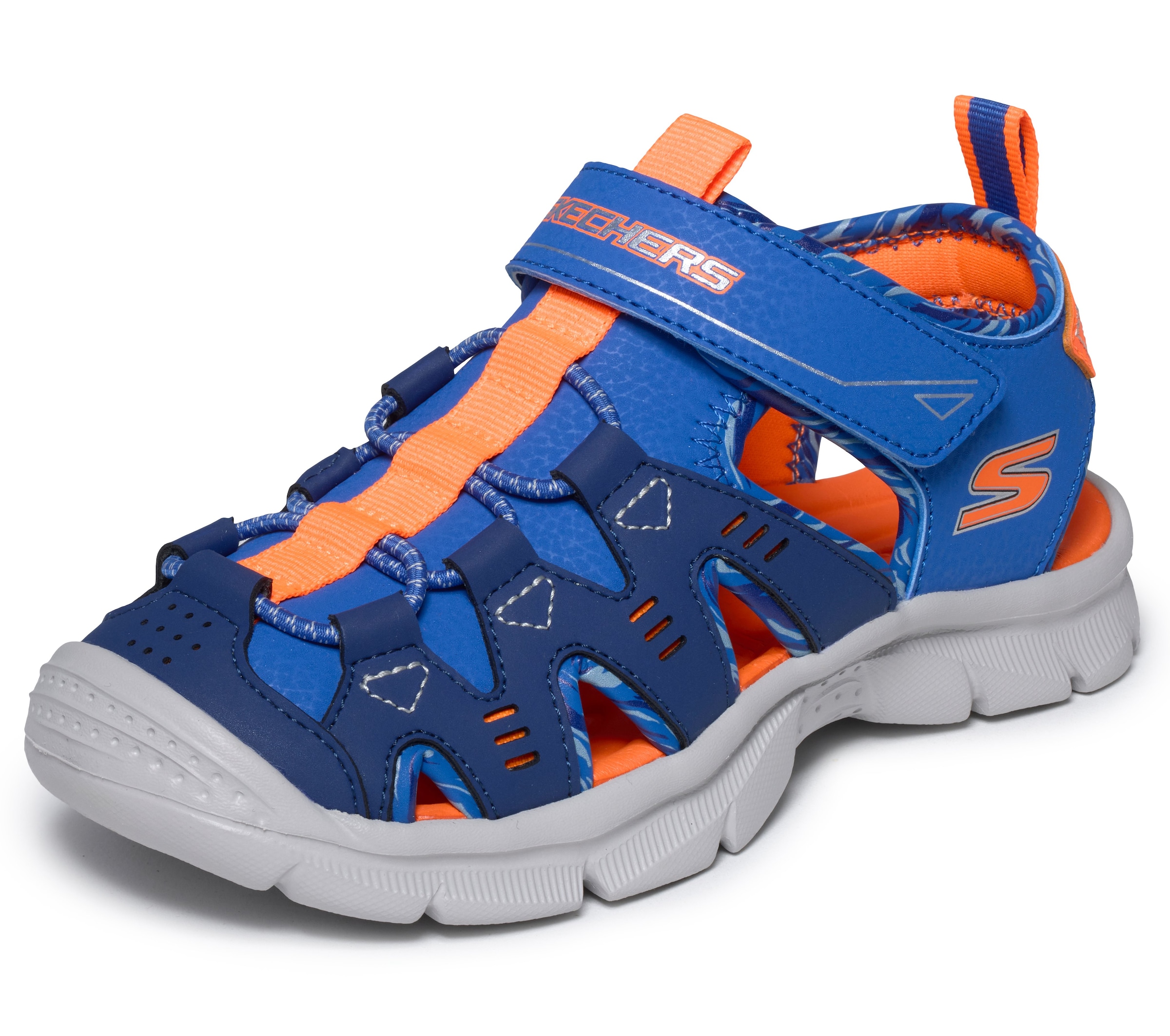 Skechers Sandale »Fisherman Sandal«  Badeschuh mit Klettverschluss, Größenschablone zum Download