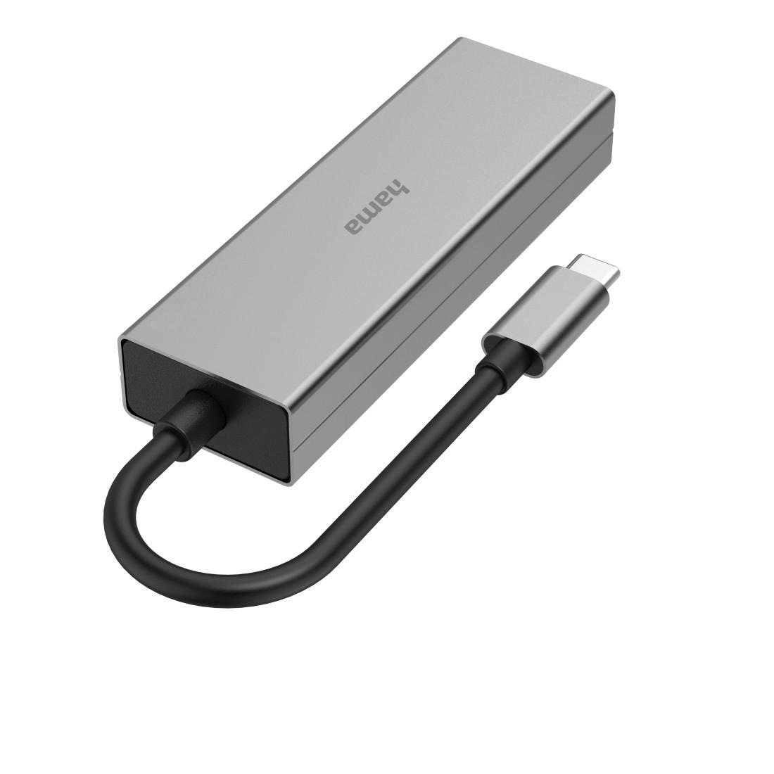 Hama USB-Adapter »USB-C-Hub, 4 Ports, 2x USB-A, 2x USB-C, USB 3.2 Gen1, 5  Gbit/s«, USB-C zu USB 3.2 Gen 1 Type A-USB-C, 15 cm jetzt kaufen bei OTTO