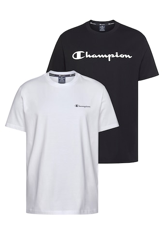 Champion T-Shirt, (Packung, 2er-Pack) kaufen