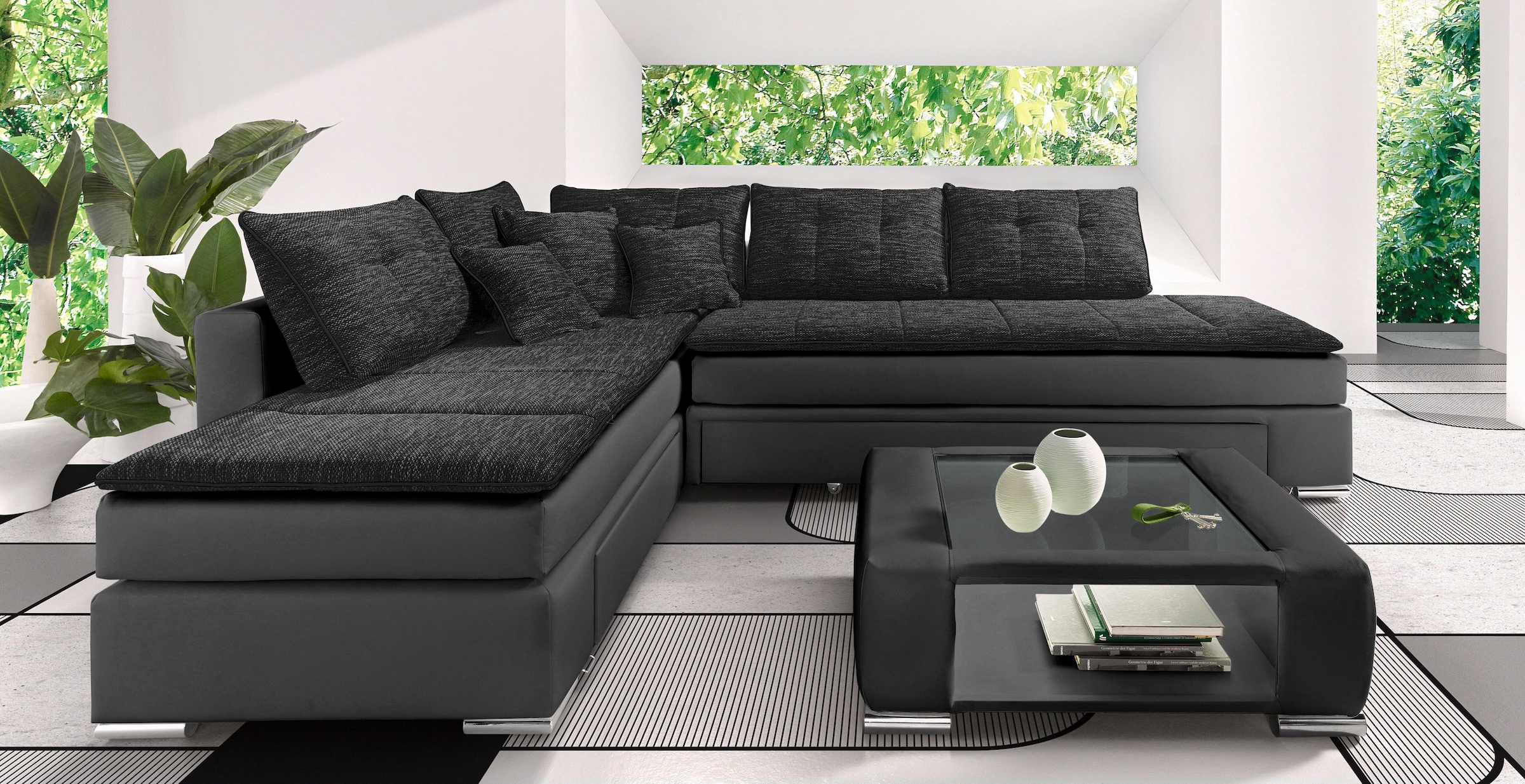 INOSIGN Ecksofa »Night & Day L-Form«, mit Dauer-Schlaffunktion