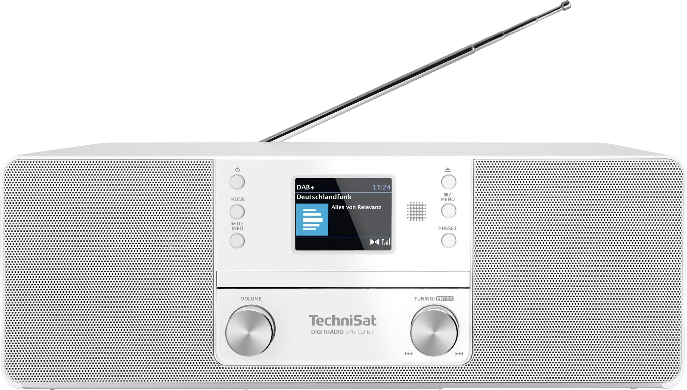CD BT«, bei 370 RDS UKW OTTO -Digitalradio (Bluetooth Digitalradio (DAB+) jetzt TechniSat (DAB+) »DIGITRADIO mit kaufen W) 10