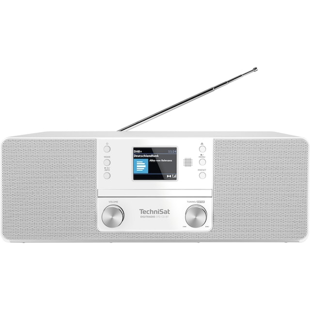 TechniSat Digitalradio (DAB+) »DIGITRADIO 370 CD BT«, (Bluetooth UKW mit RDS -Digitalradio (DAB+) 10 W) jetzt kaufen bei OTTO