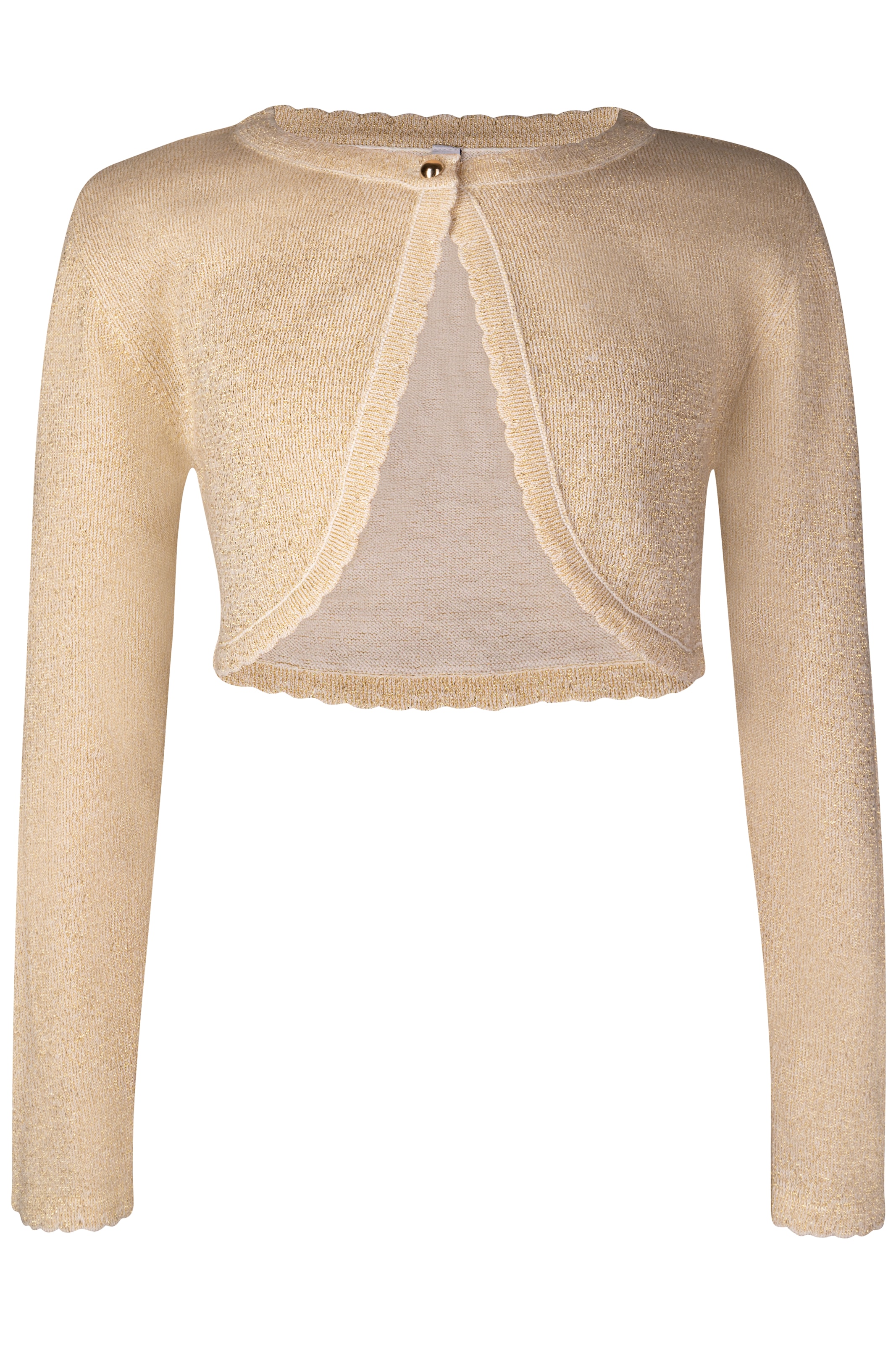 happy girls Bolero im dezenten Glitzerlook und mit gewellten Kanten