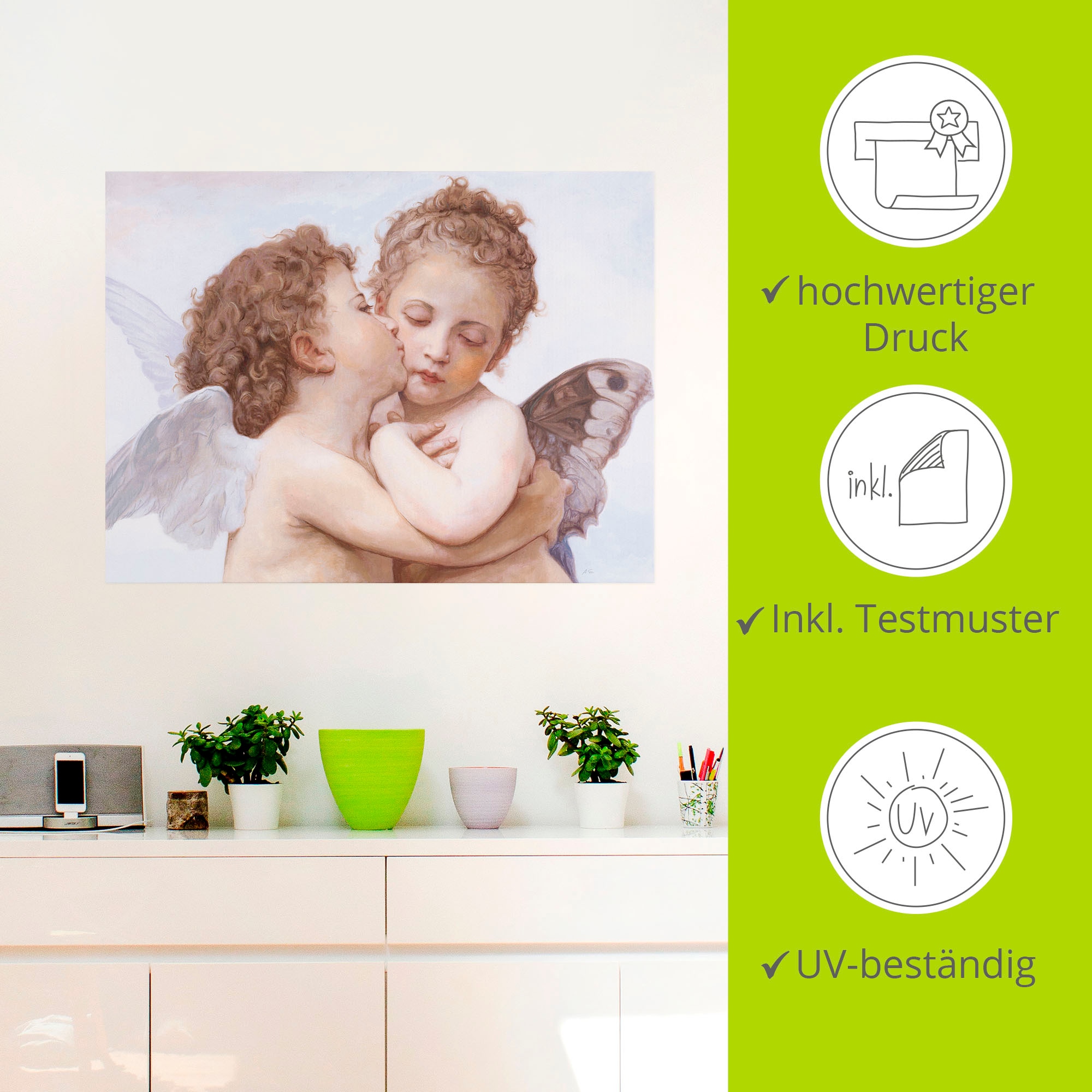 Artland Wandbild »Engel«, Spirituelle Bilder, (1 St.), als Leinwandbild, Poster, Wandaufkleber in verschied. Größen