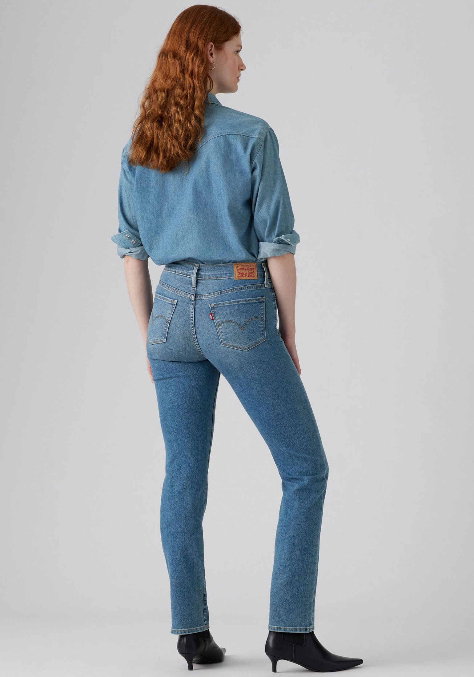 Levi's® Gerade Jeans »314 Shaping Straight«, mit Stretch